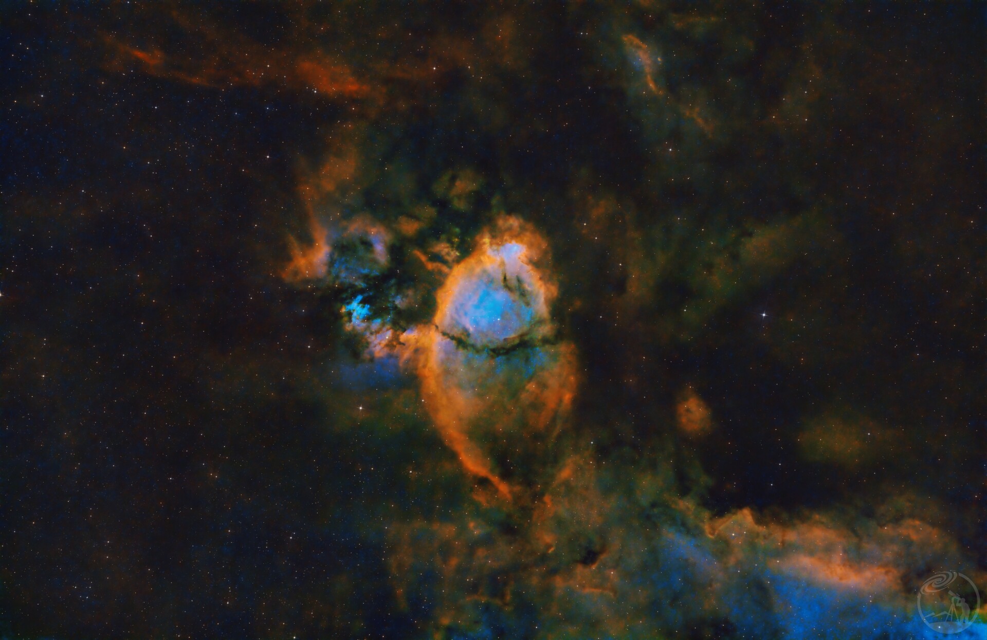 IC1795、NGC896 鱼头星云