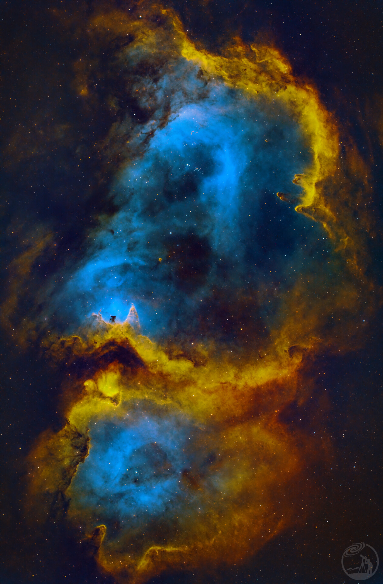 IC1848, SOUL NEBULA，灵魂飞扬