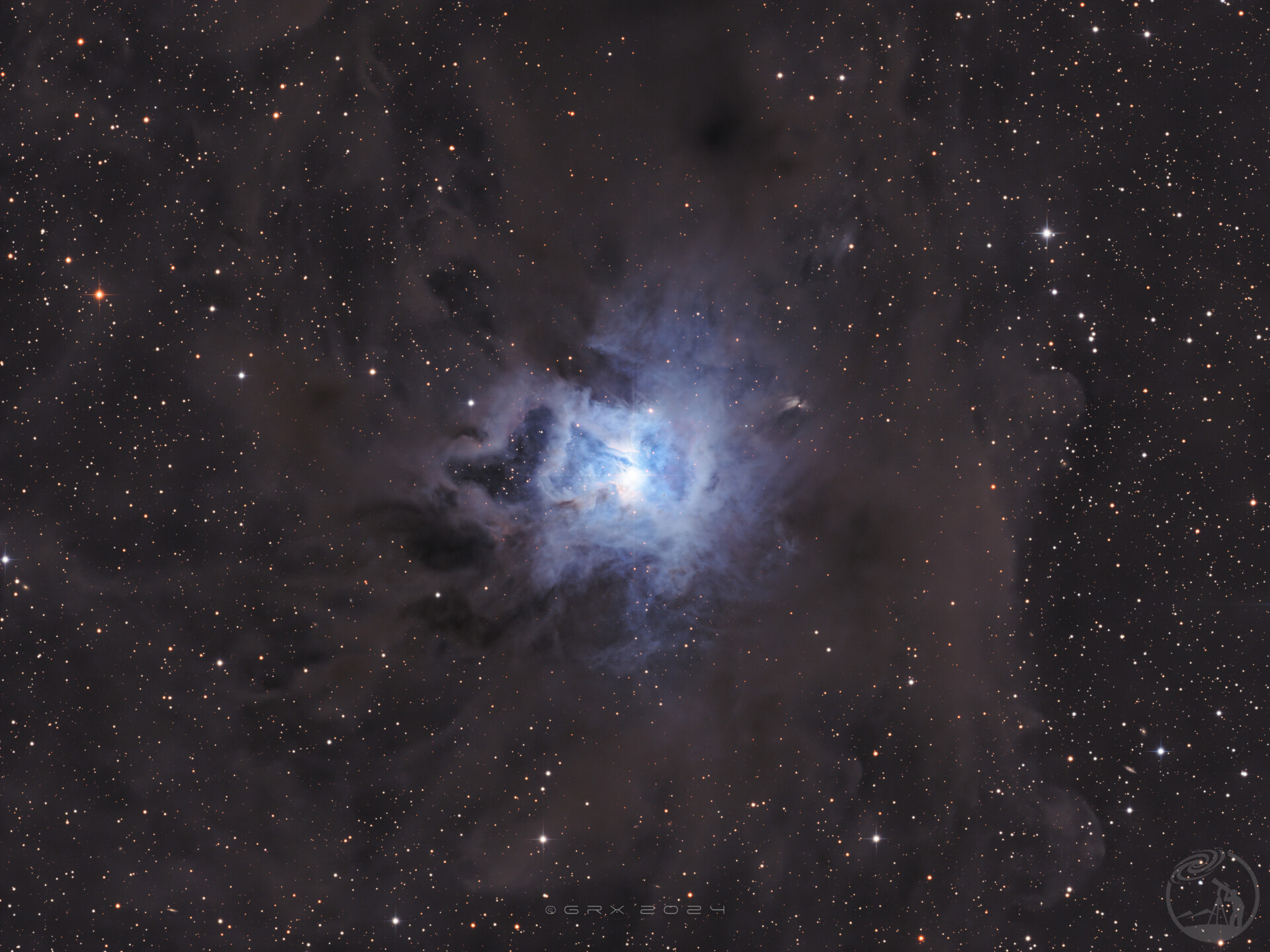 NGC7023 (鸢尾花星云)