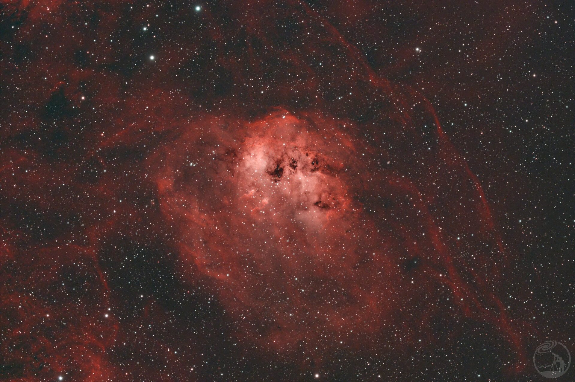 4.6级区彩机五小时快餐之IC410小蝌蚪星云