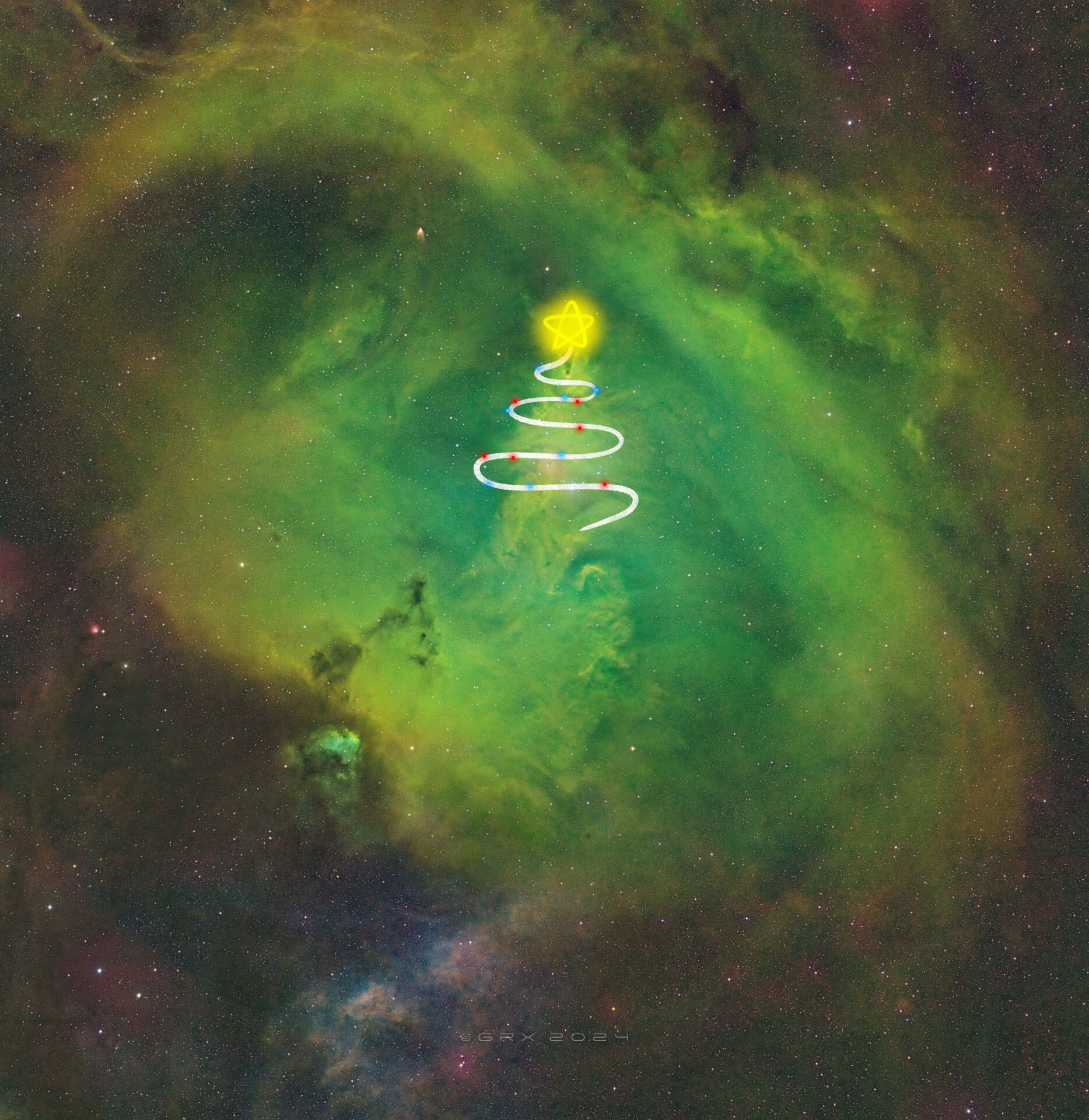 NGC2264 (圣诞树星云)