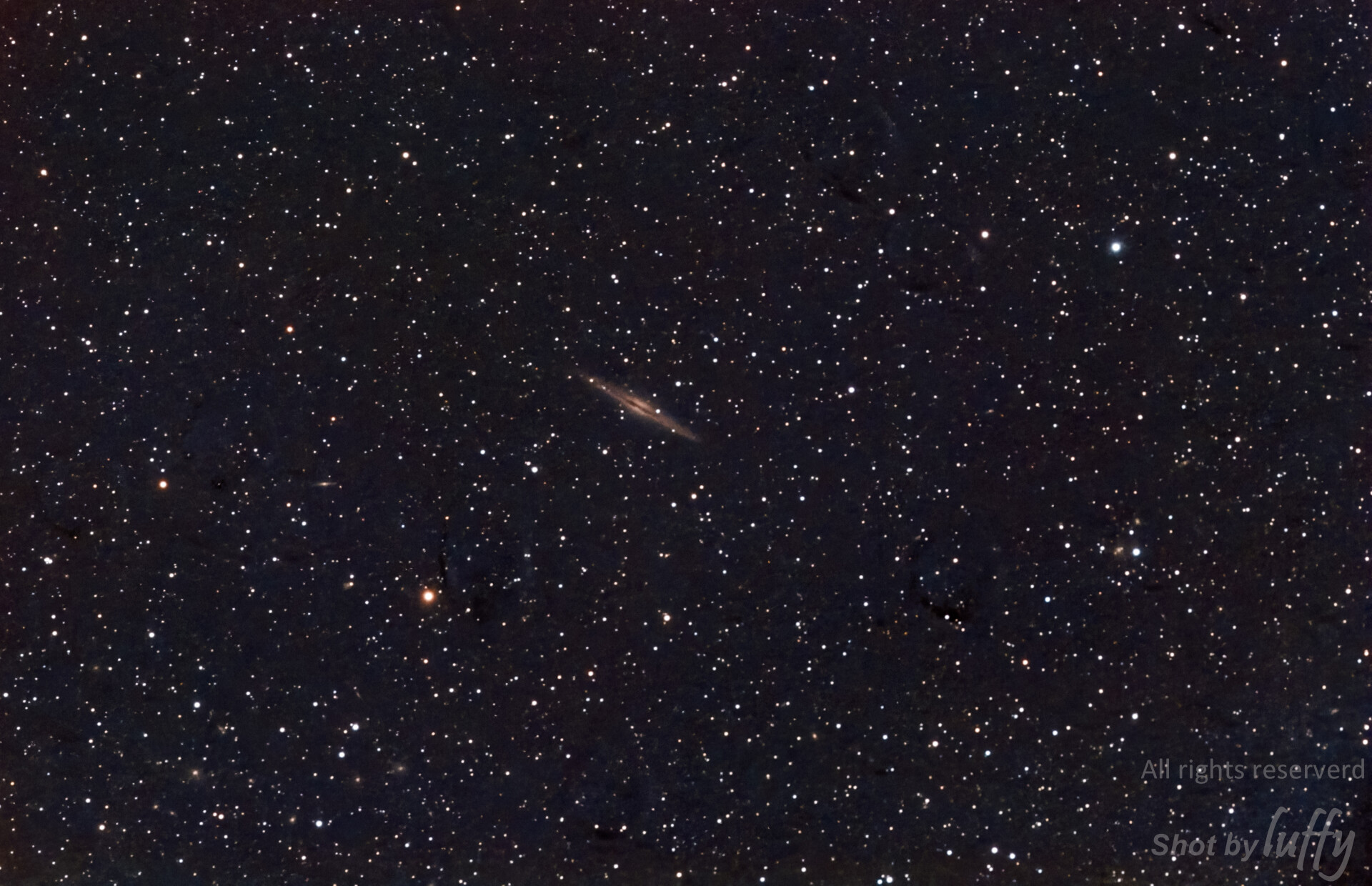 NGC891-银裂星系