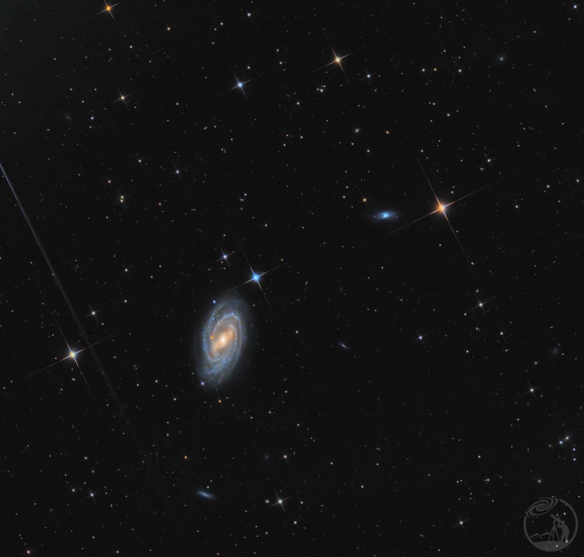 八级区41.7h的三棒旋星系群（m109，ngc3953，ugc6983）
