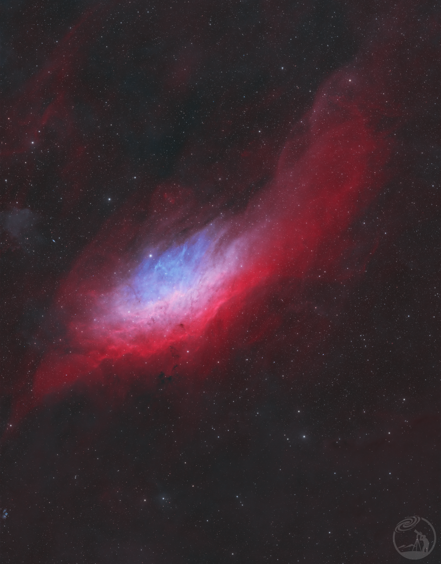 ngc1499窄带版