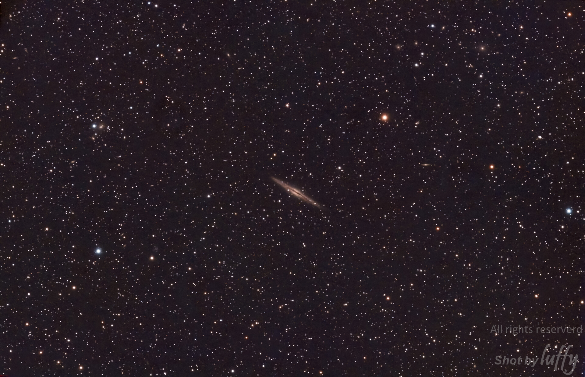 NGC891-银裂星系