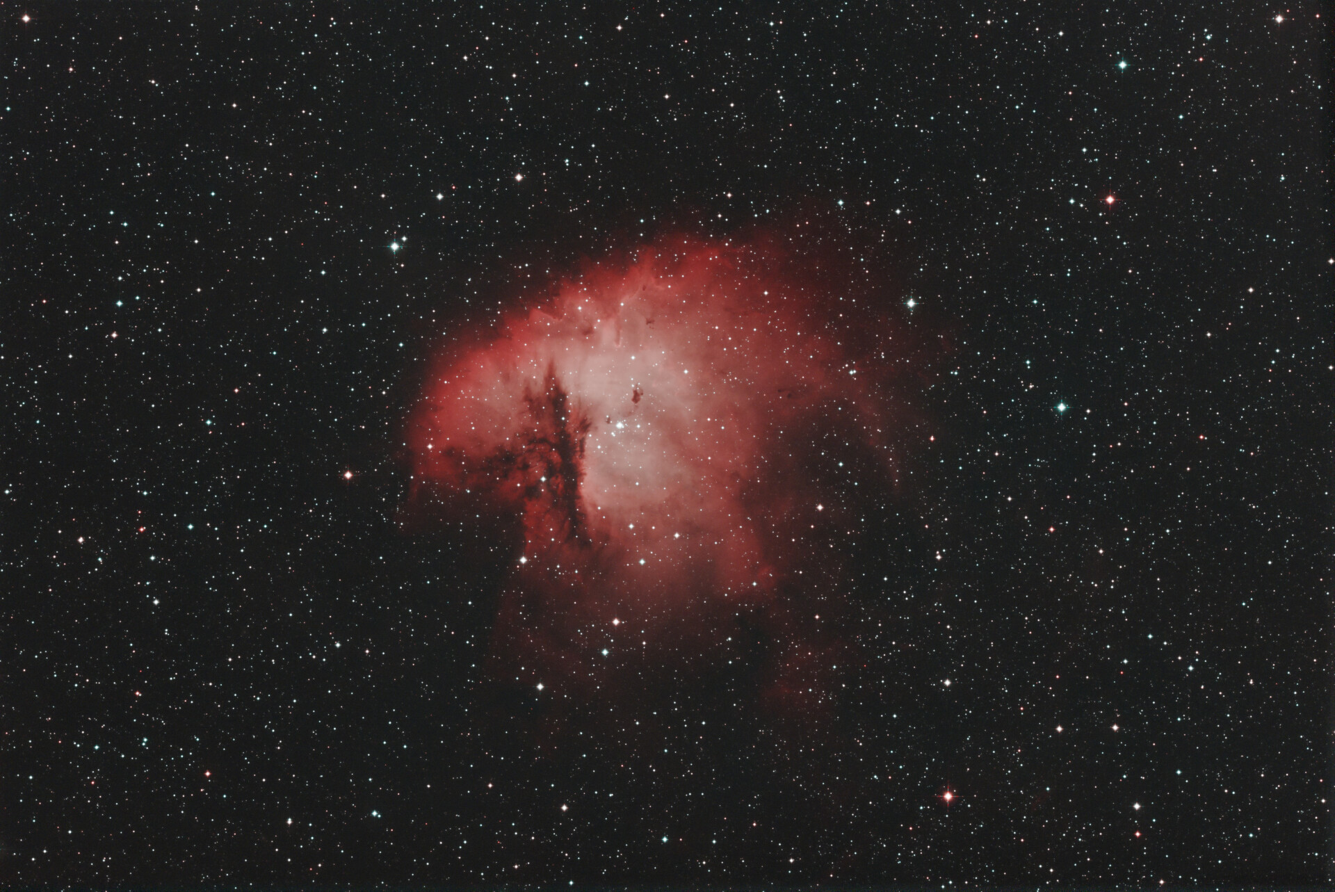 六级阳台的NGC891吃豆人