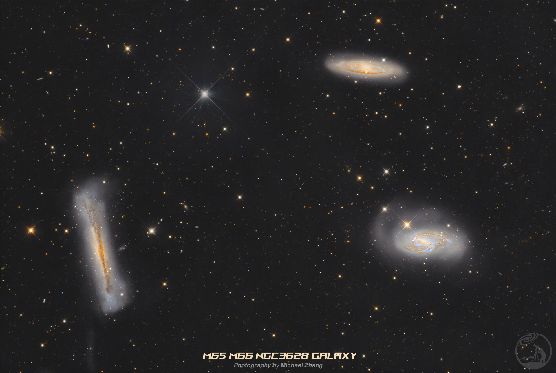 狮子座三重星系