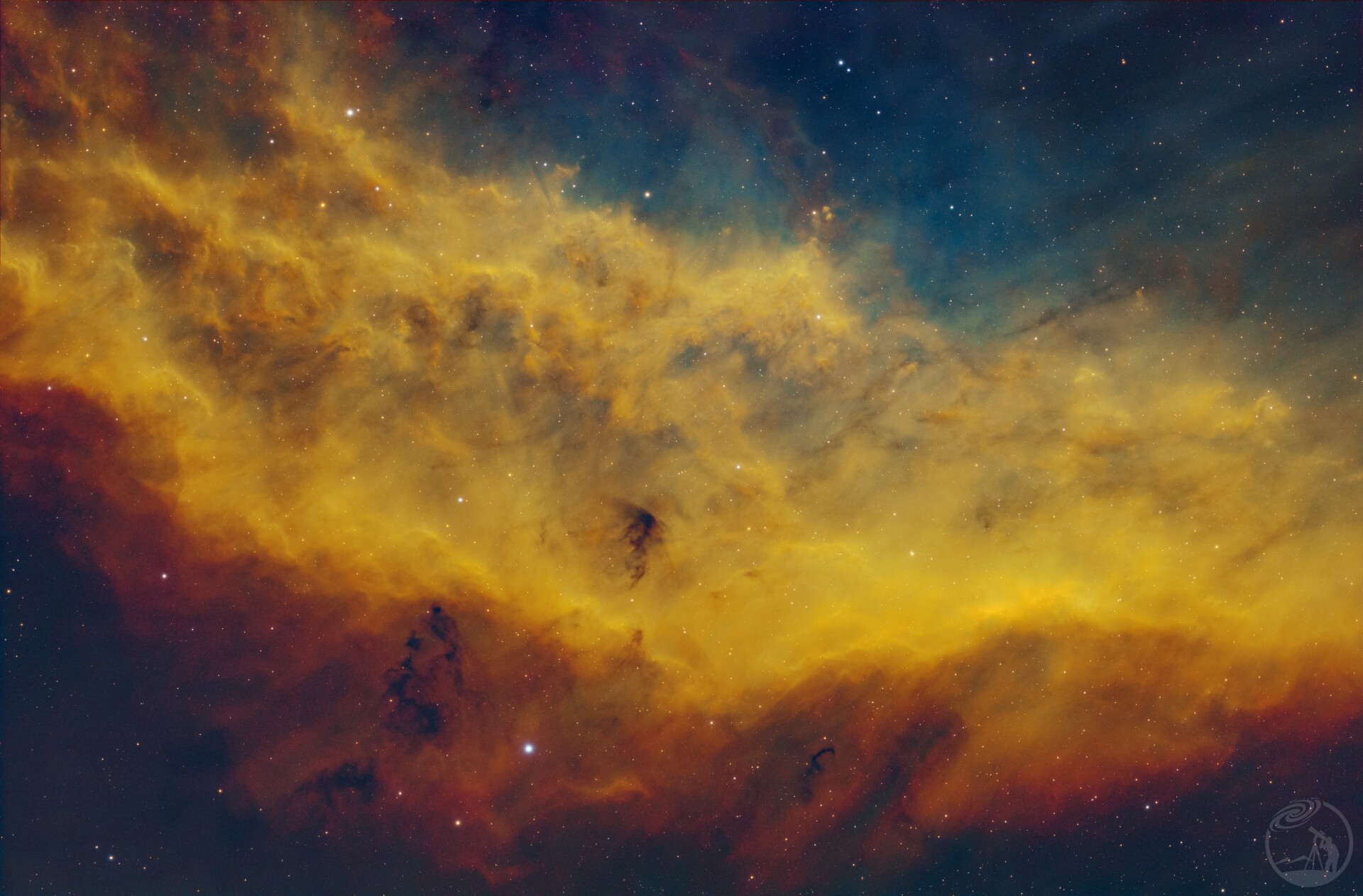 ngc1499加州 滚滚黄河