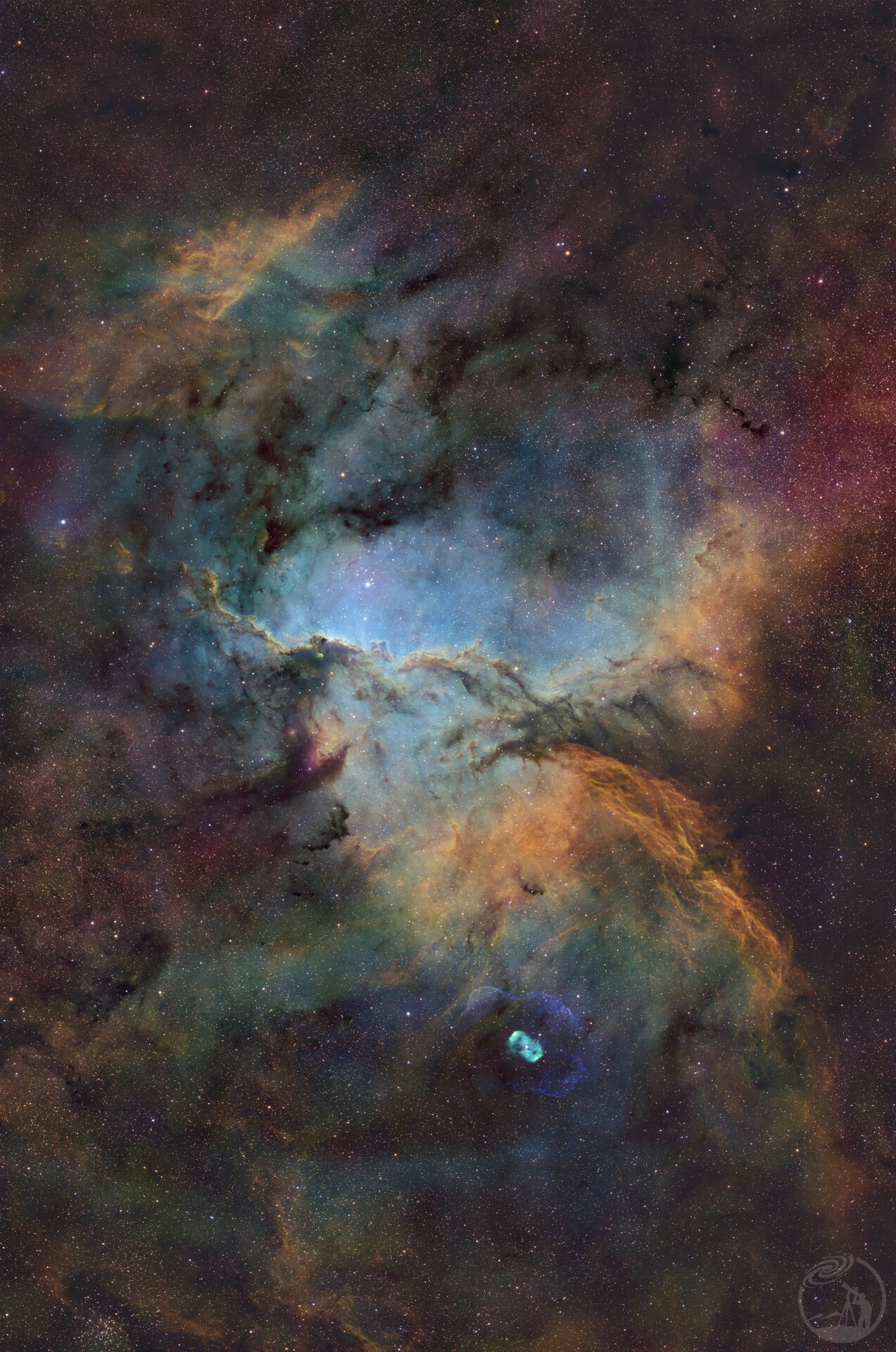 NGC6188 | 龙形蛇影