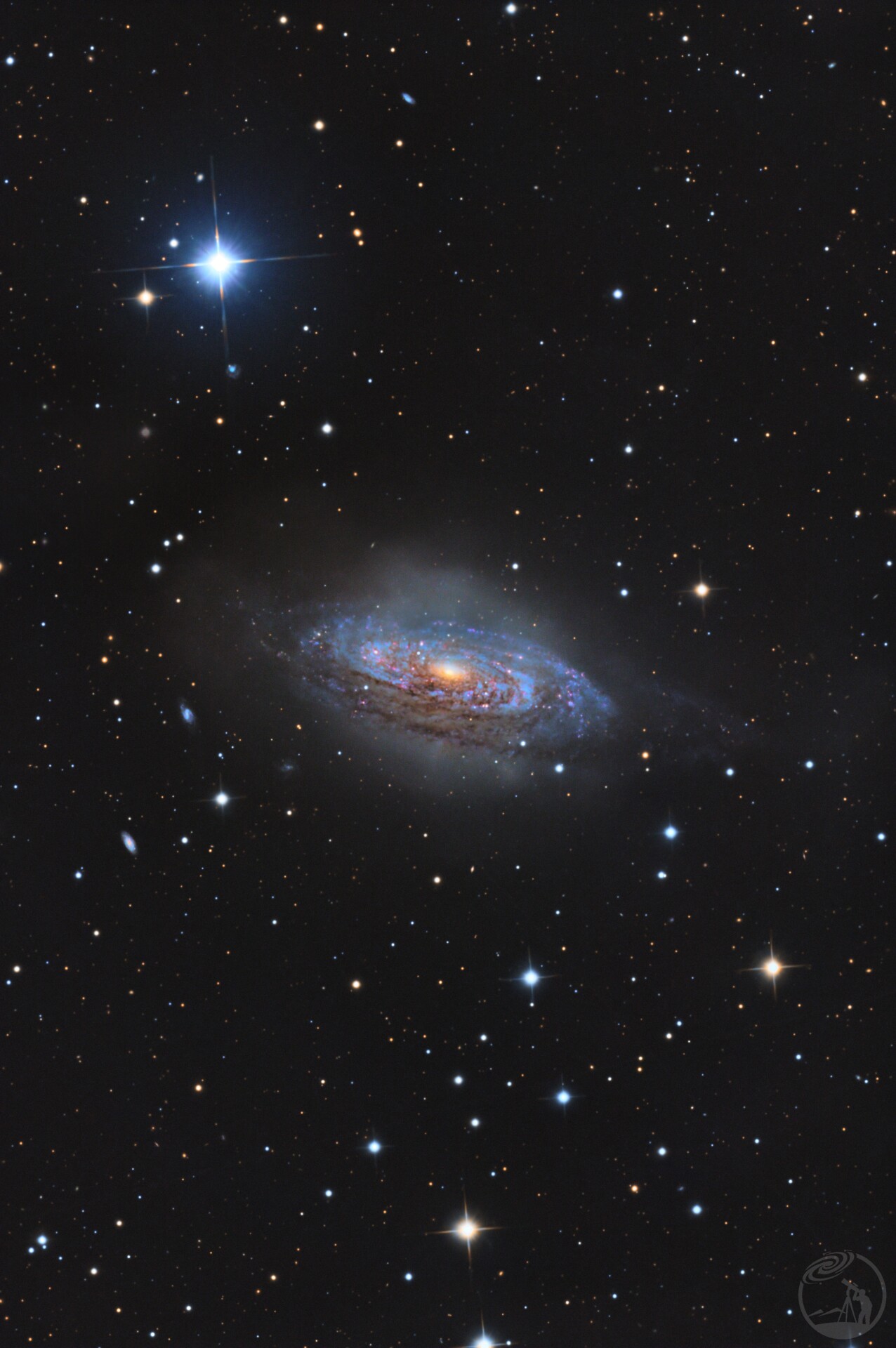 NGC3521 气泡星系 