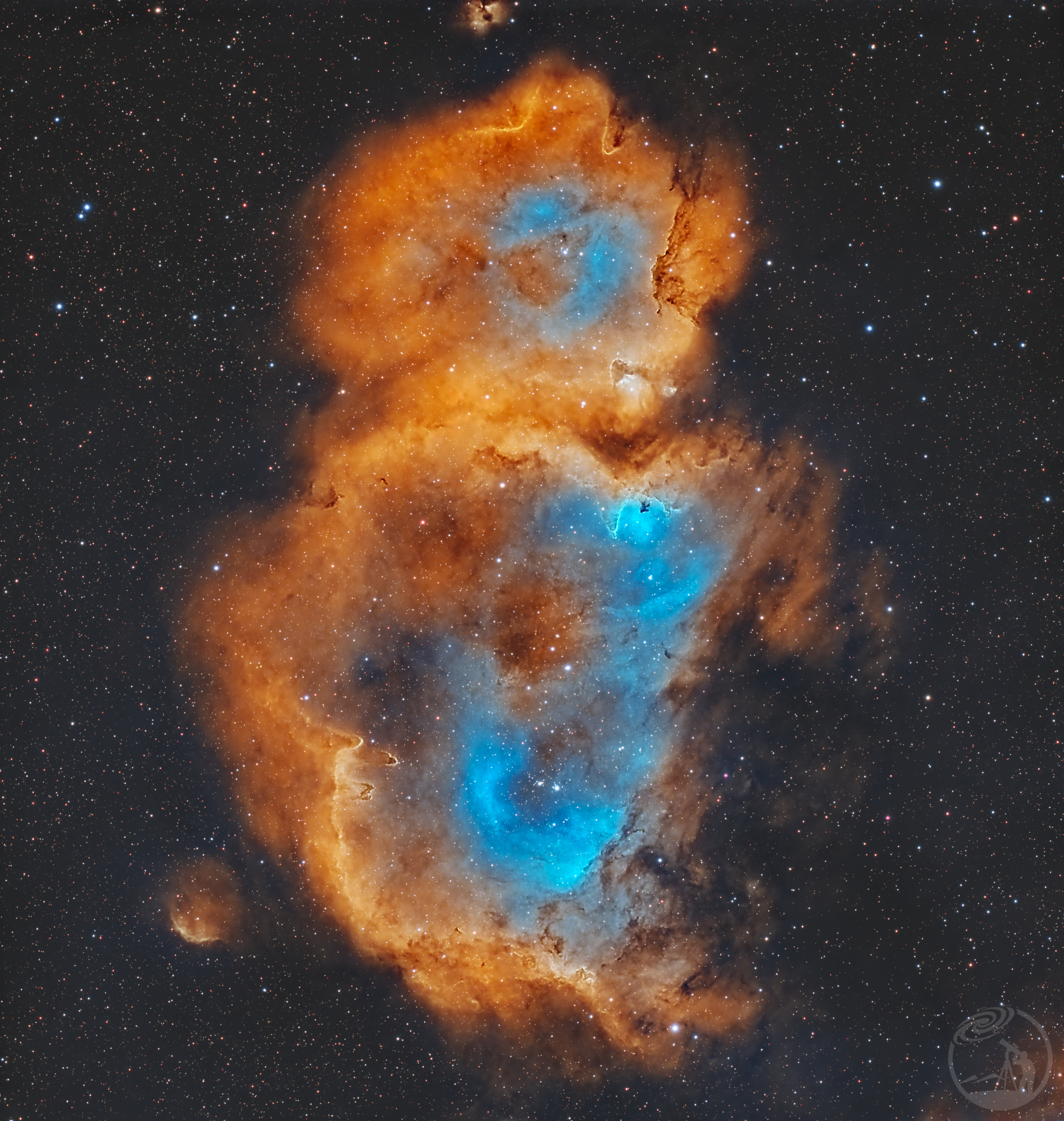 54h长曝光 IC1848灵魂星云