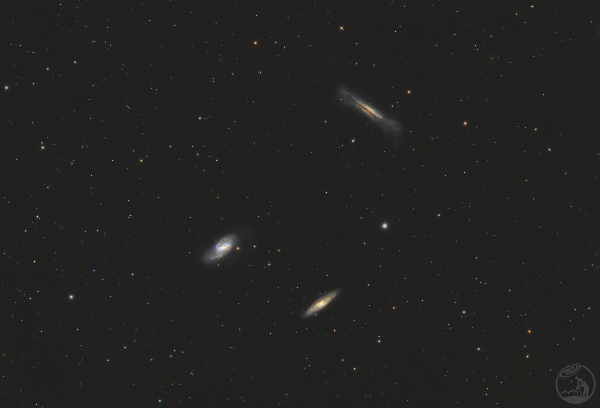 狮子座三重星系