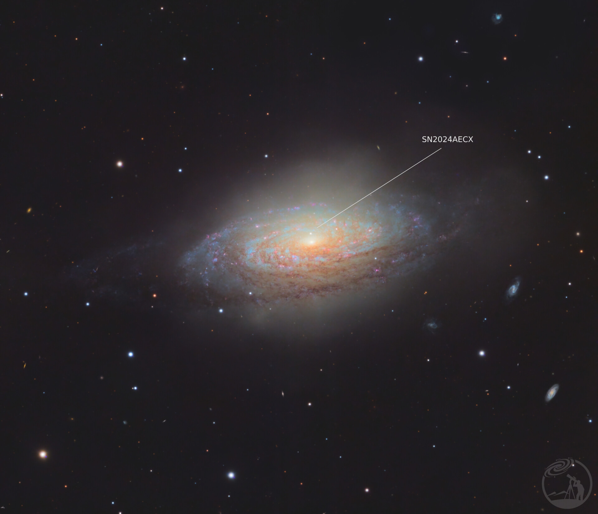 NGC3521和超新星SN2024AECX