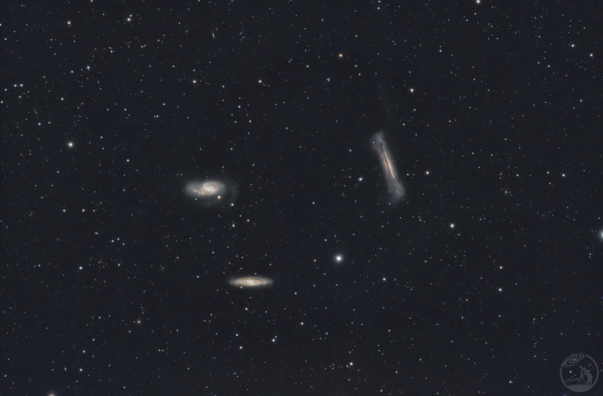 NGC3628附近的多重星系