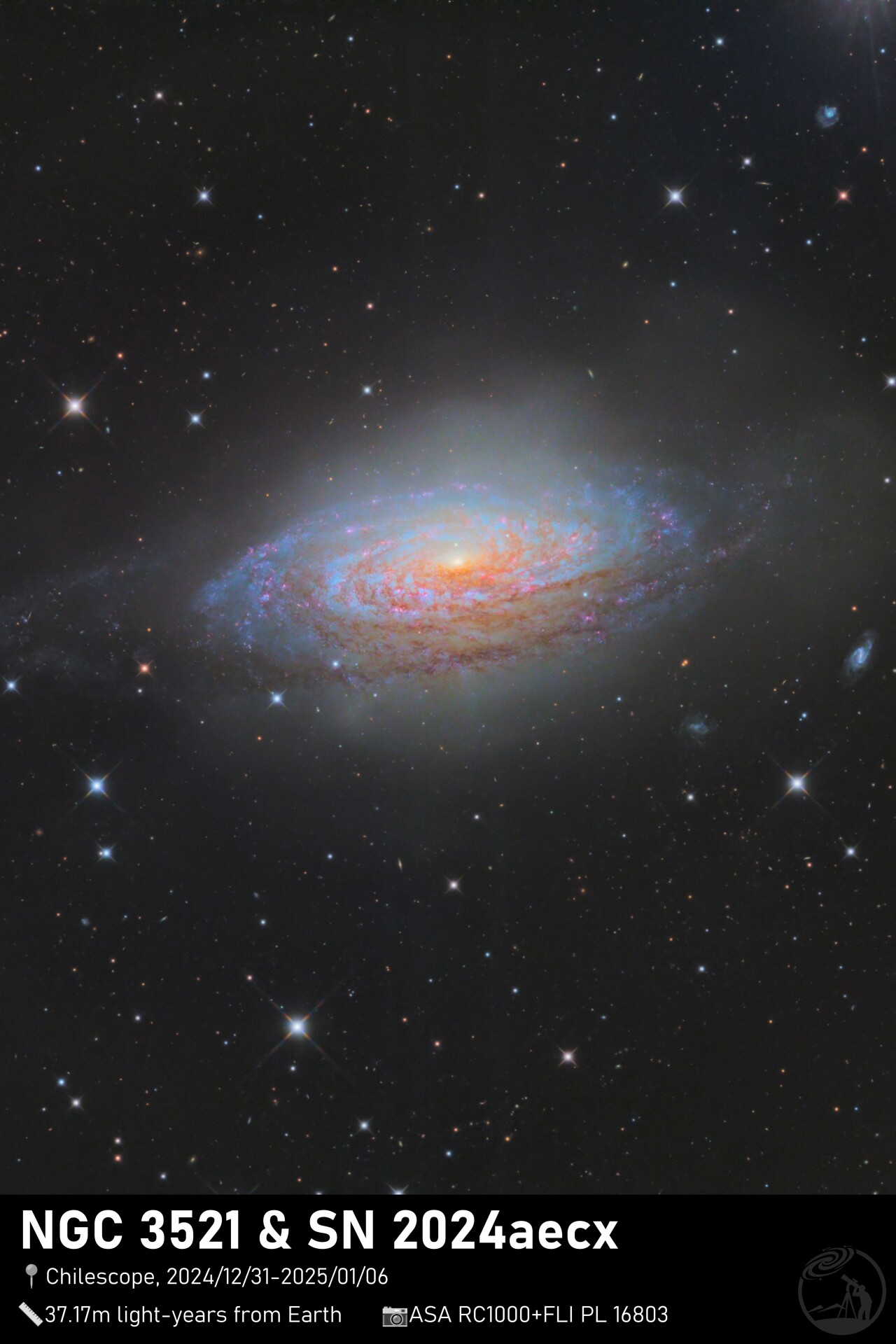 NGC 3521 & SN 2024aecx