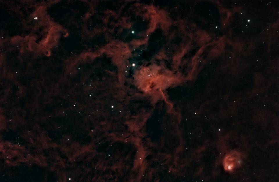NGC 1931 （IC417）蜘蛛星云