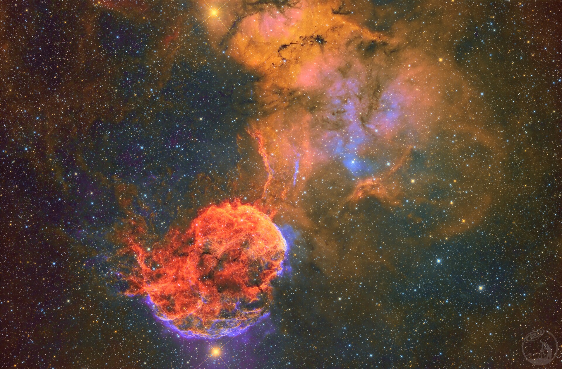 IC443水母星云