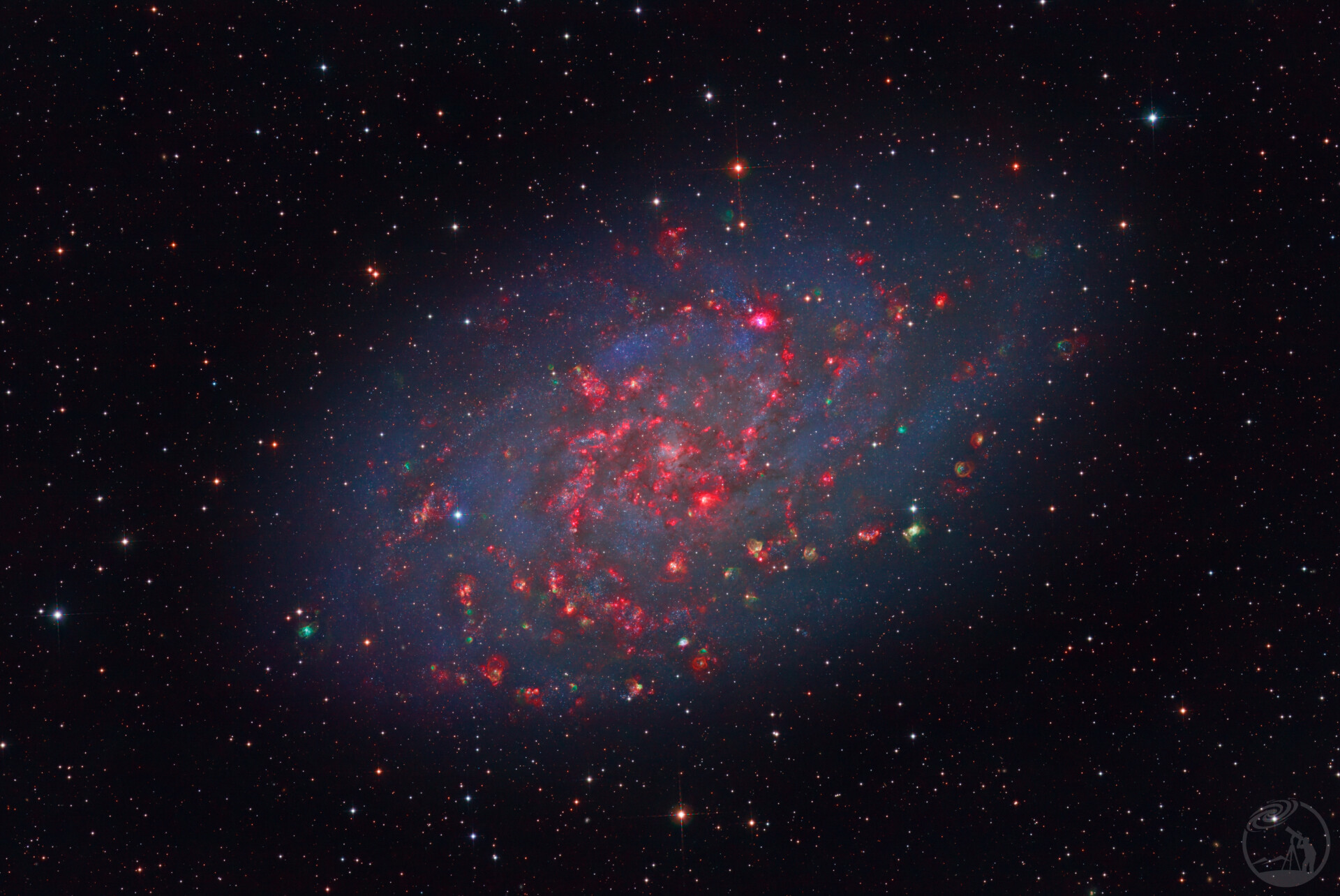 M33 RGB+HOO