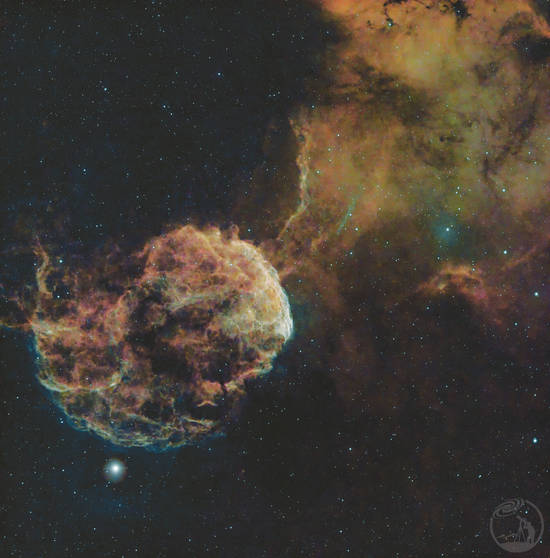 7级区打野水母星云