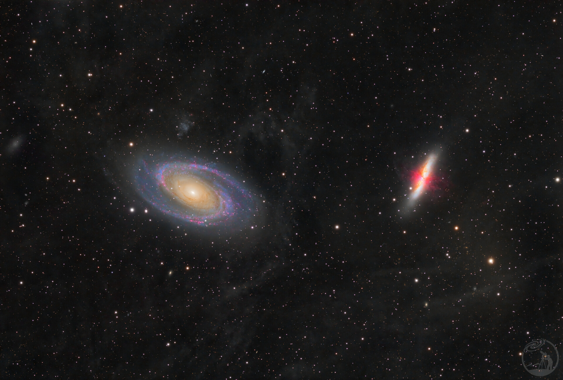 M81波德星系/M82雪茄星系