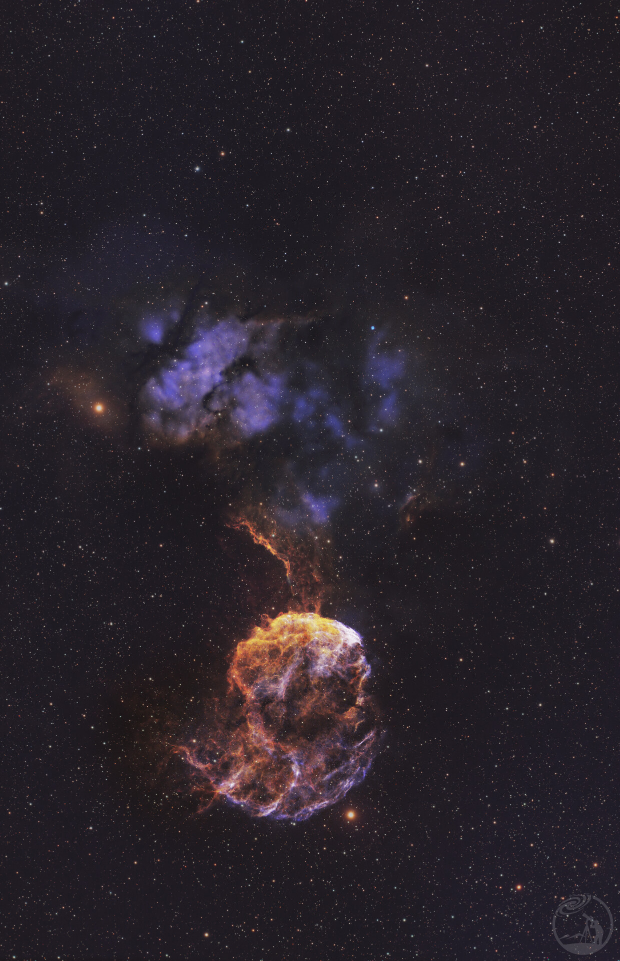 IC443 Jellyfish Nebula(70SA V4)
