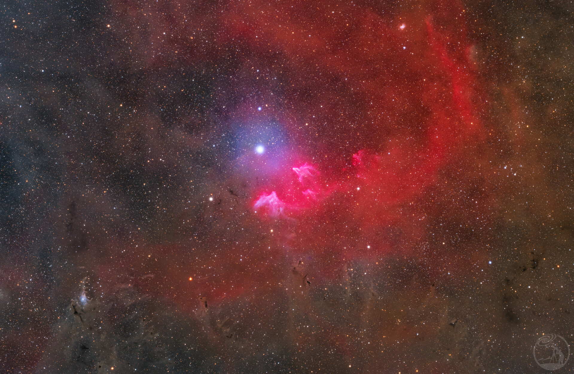 神鸟•IC63策星云
