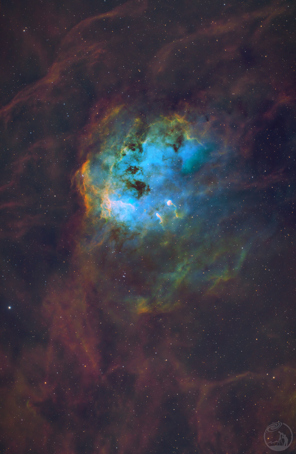 IC410, NGC1893, TADPOLES NEBULA