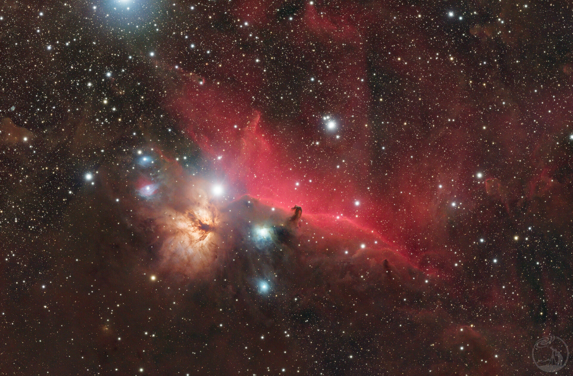 IC434马头和火树