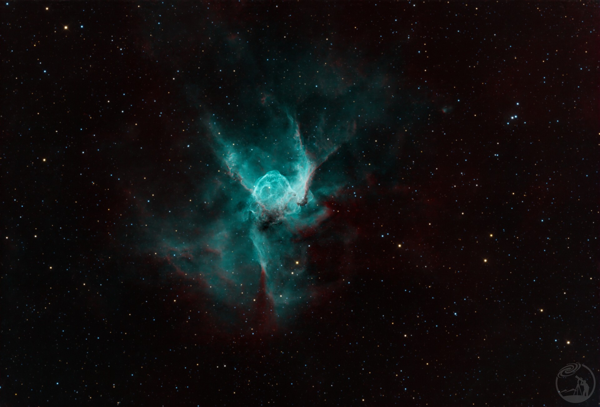 NGC2361 Thor's Helmet 雷神头盔