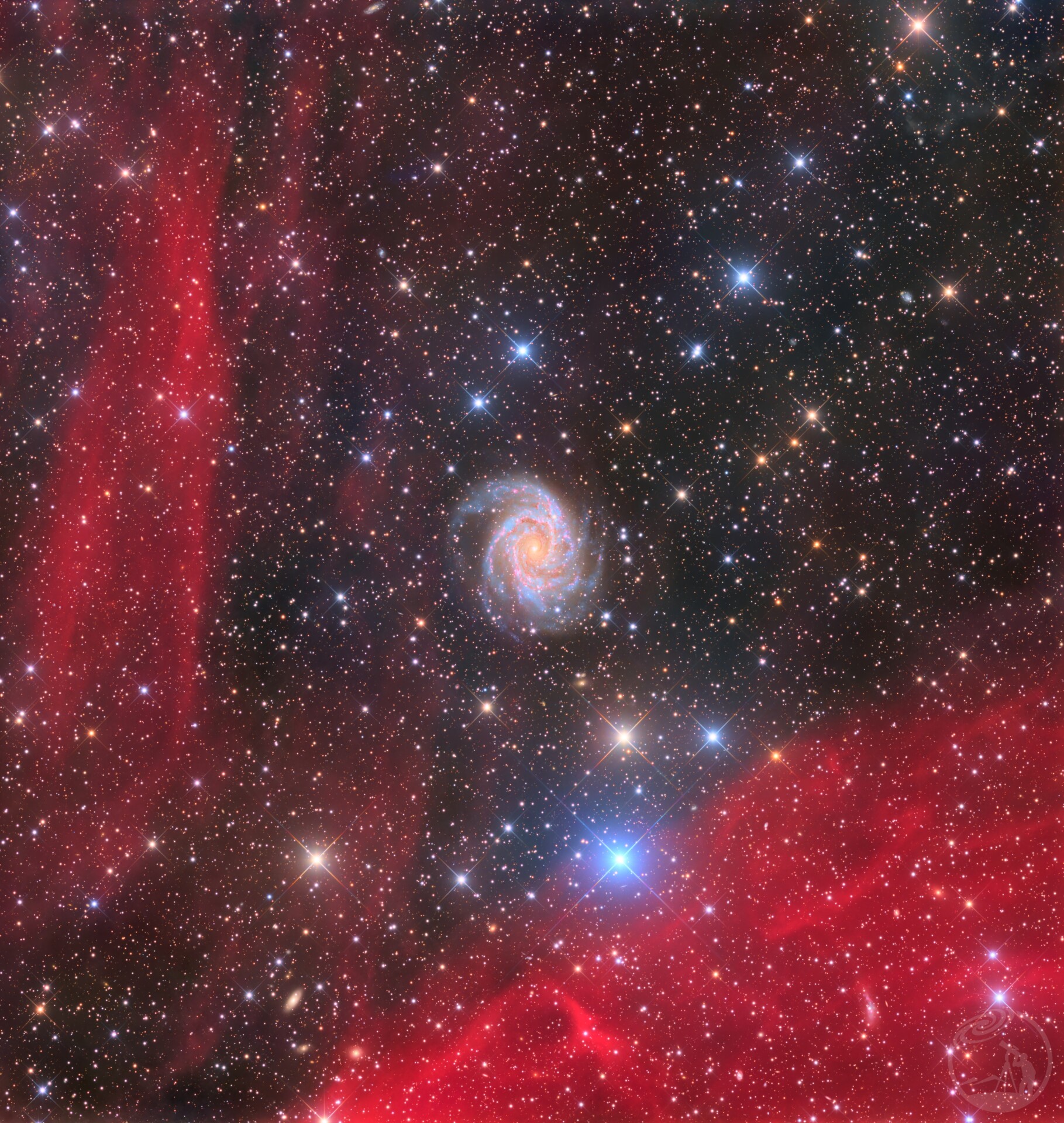 NGC2997卷心菜星系LRGBHa