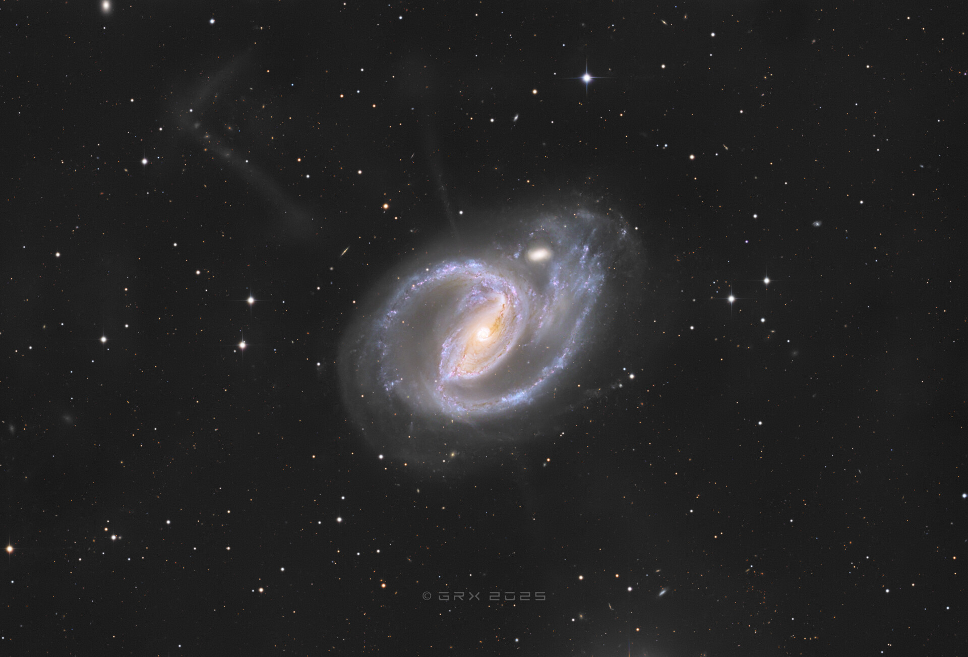 NGC1097 (螺旋星系)