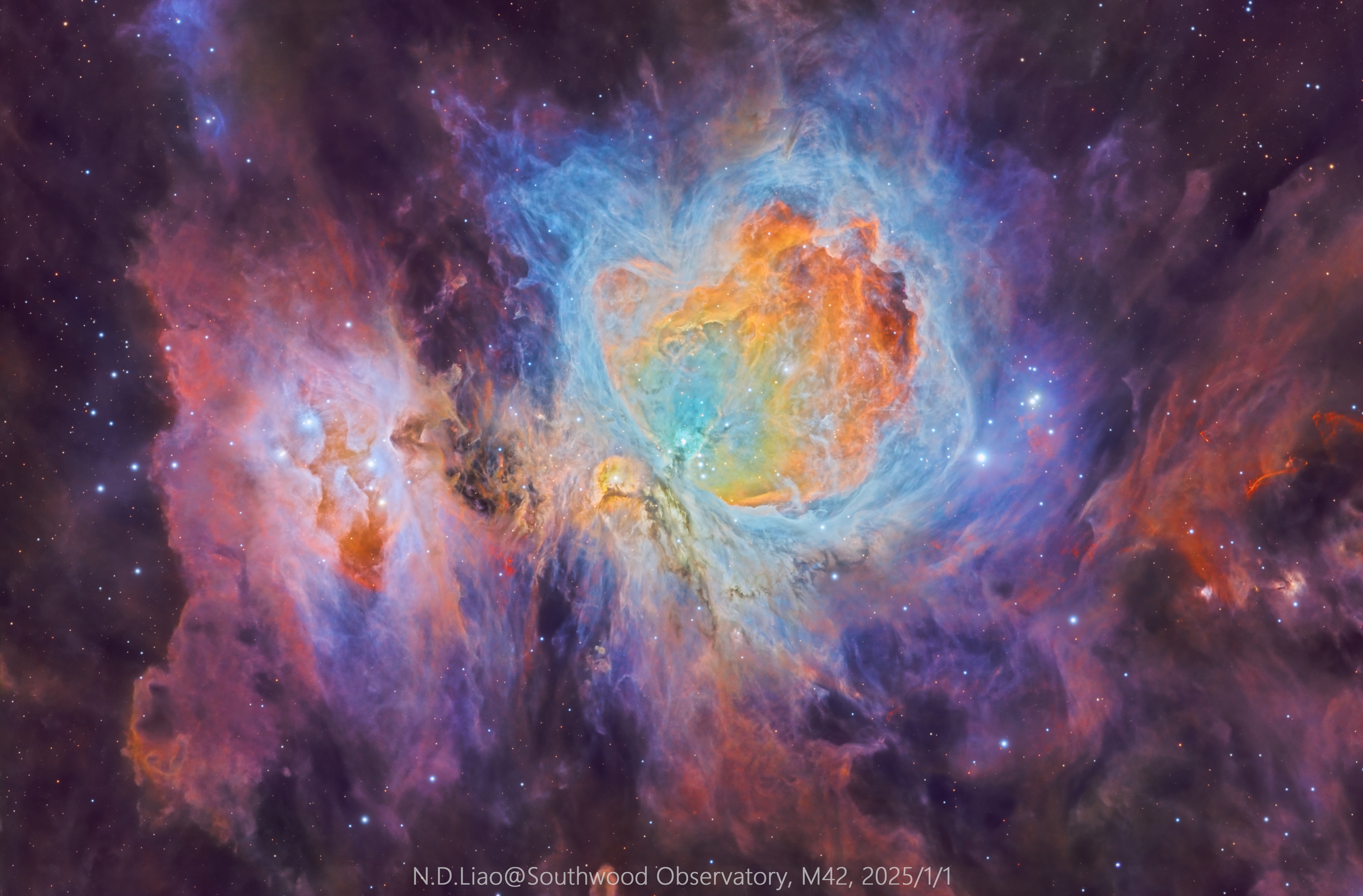 *极品素材*七通道三组曝光时间，怎么玩都行（M42），广东第一峰2级区，总曝光98小时