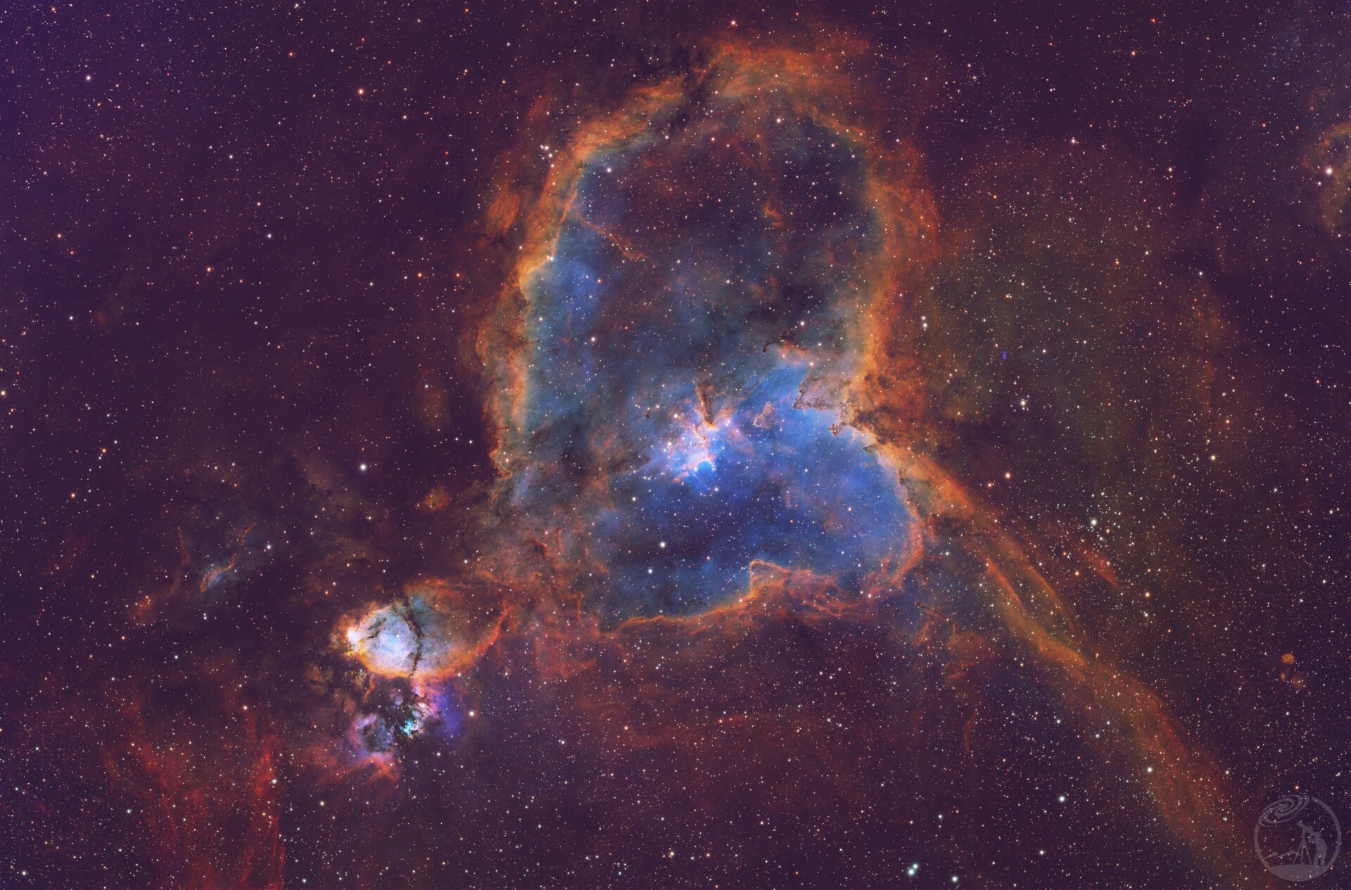 IC 1805 心脏星云(重修)