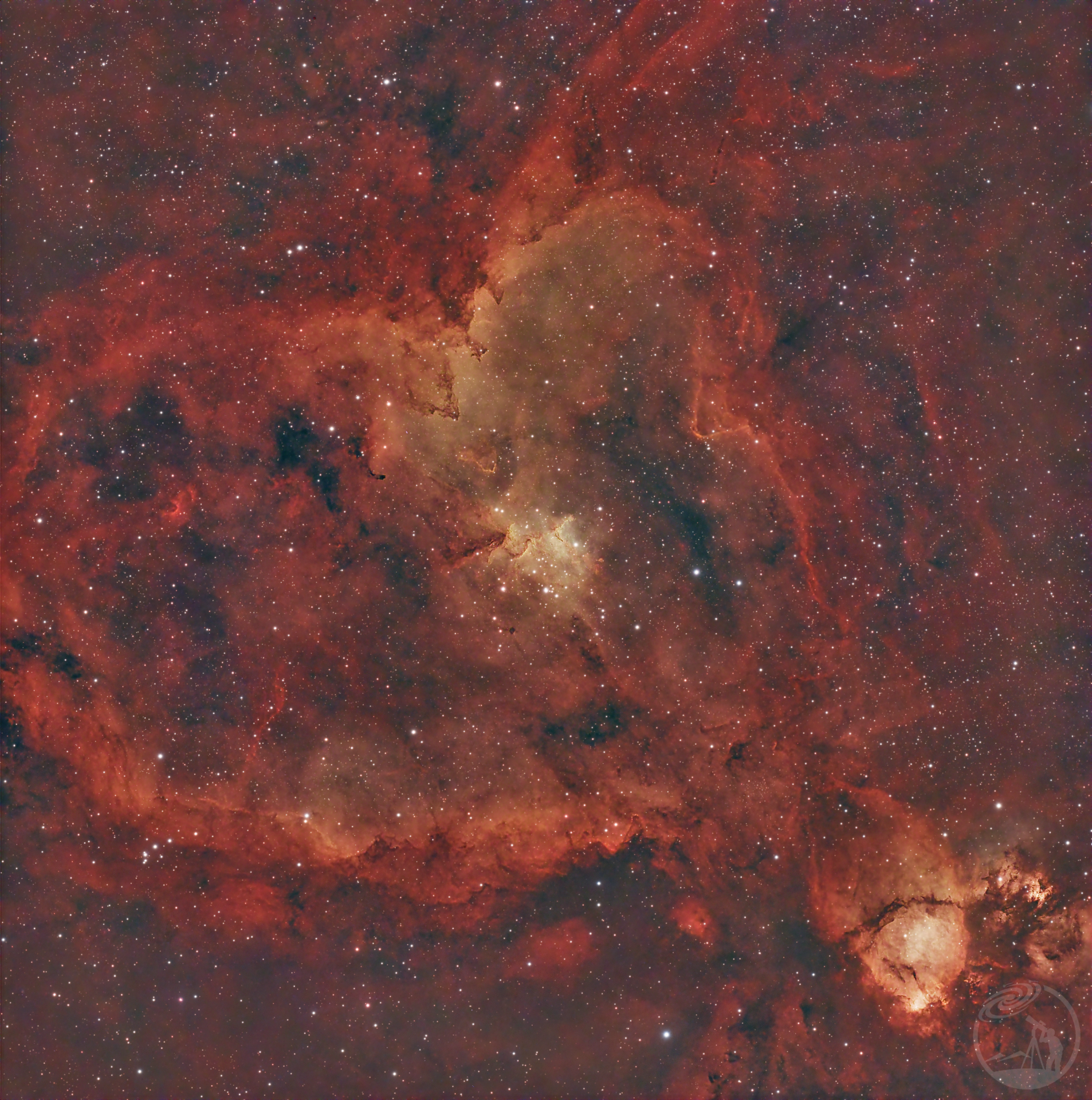 IC1805心脏星云V4