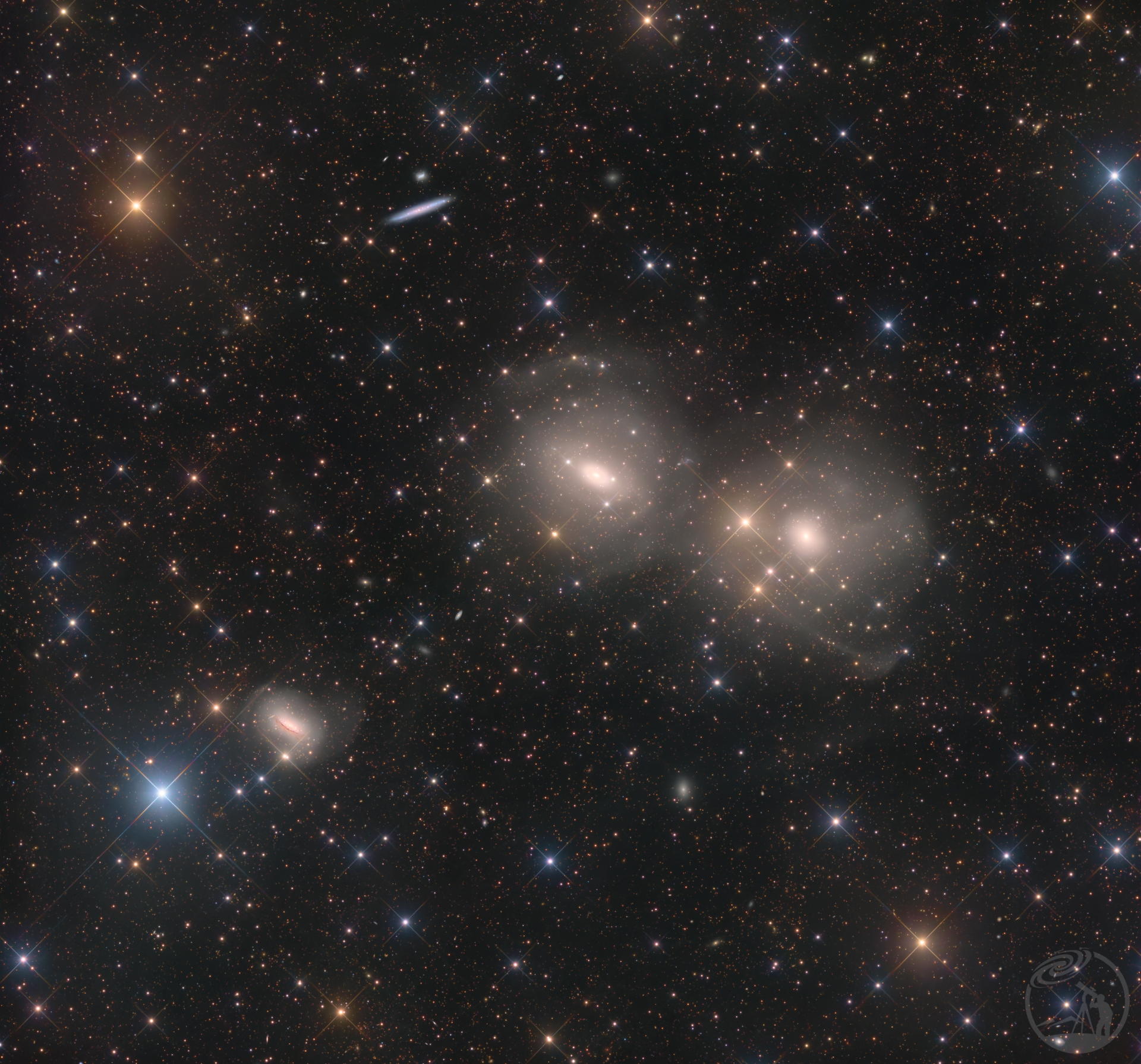 NGC1553/1546/1549 ｜鱼戏荷塘衔玉藕