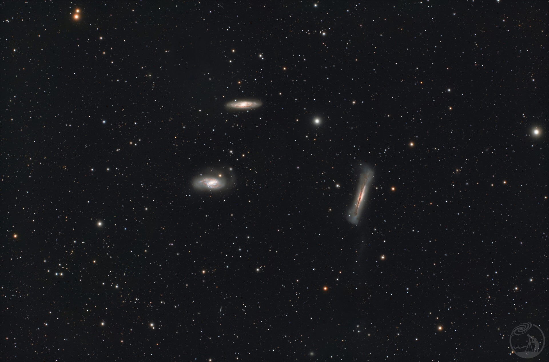 NGC3628、M66、M65