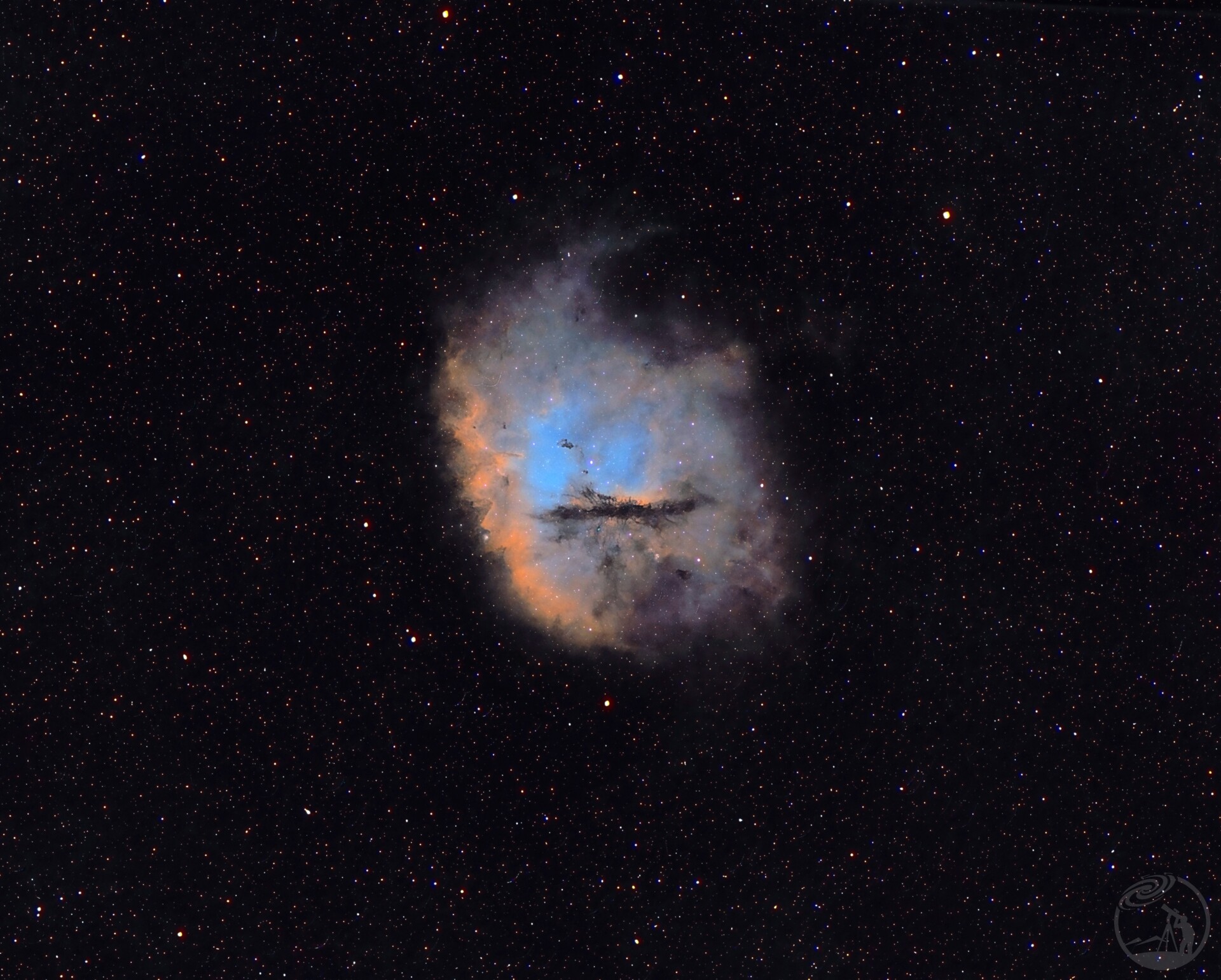 打野吃豆人星云ngc281