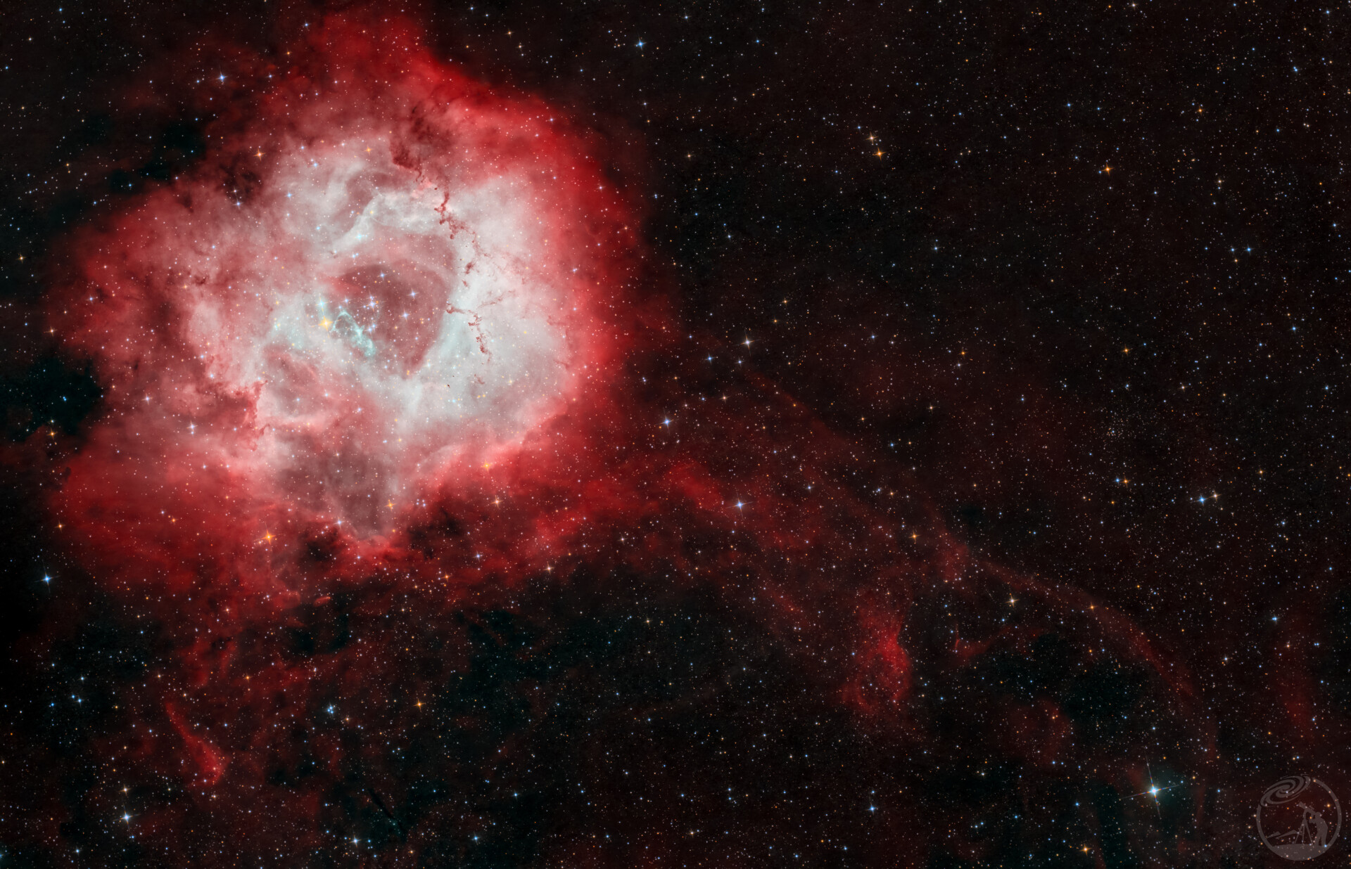 C49 RosetteNebula HOORGB