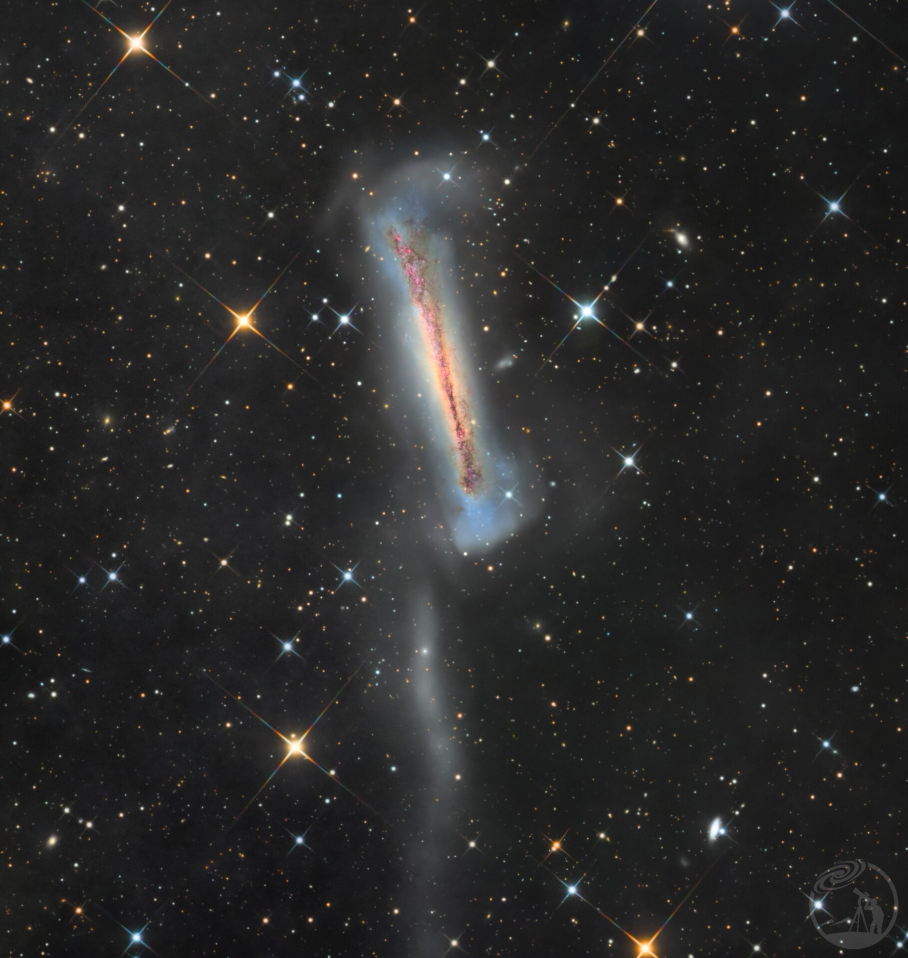 狮子座三重奏（NGC3623,NGC3627,NGC3268）