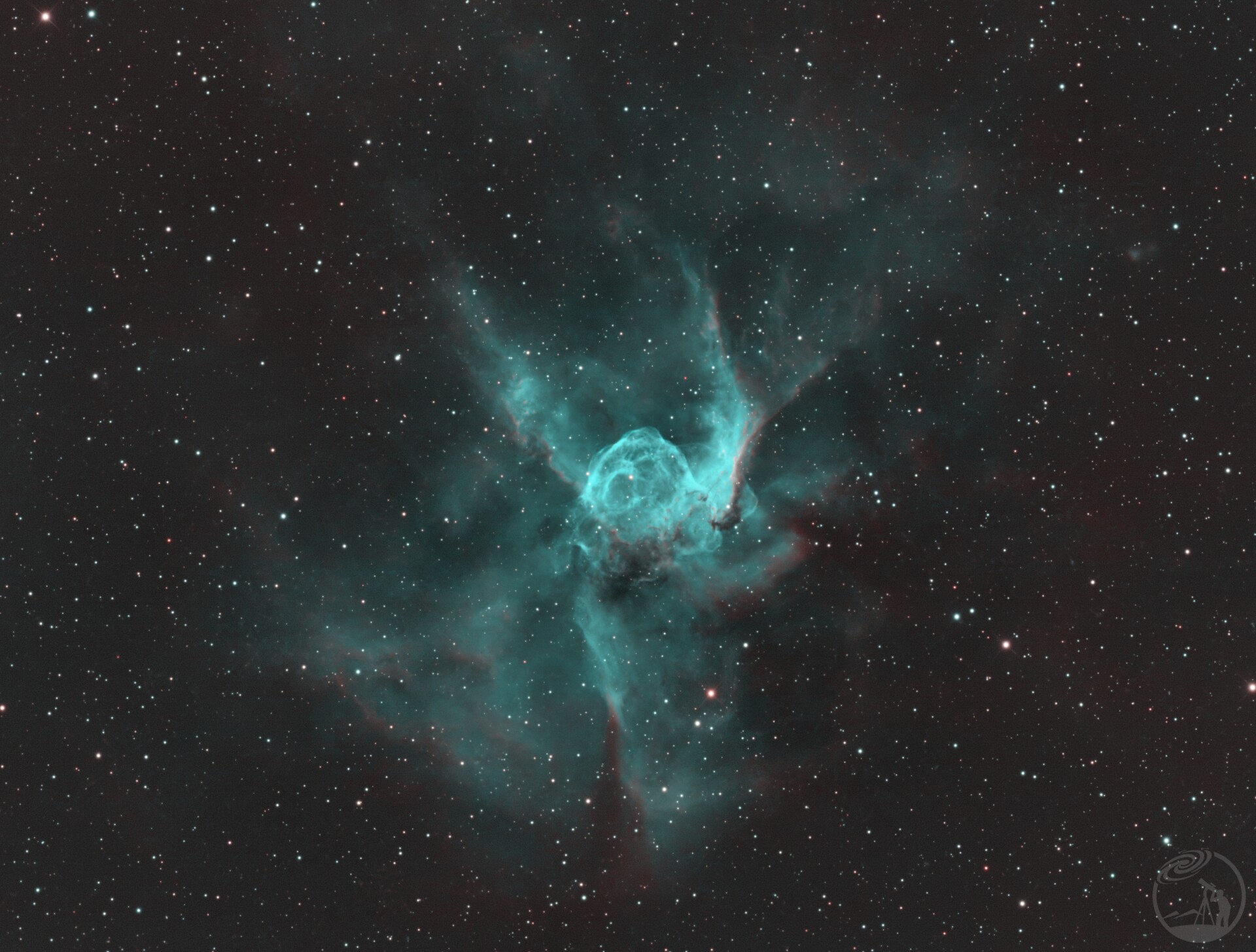 NGC2361 Thor's Helmet 雷神头盔