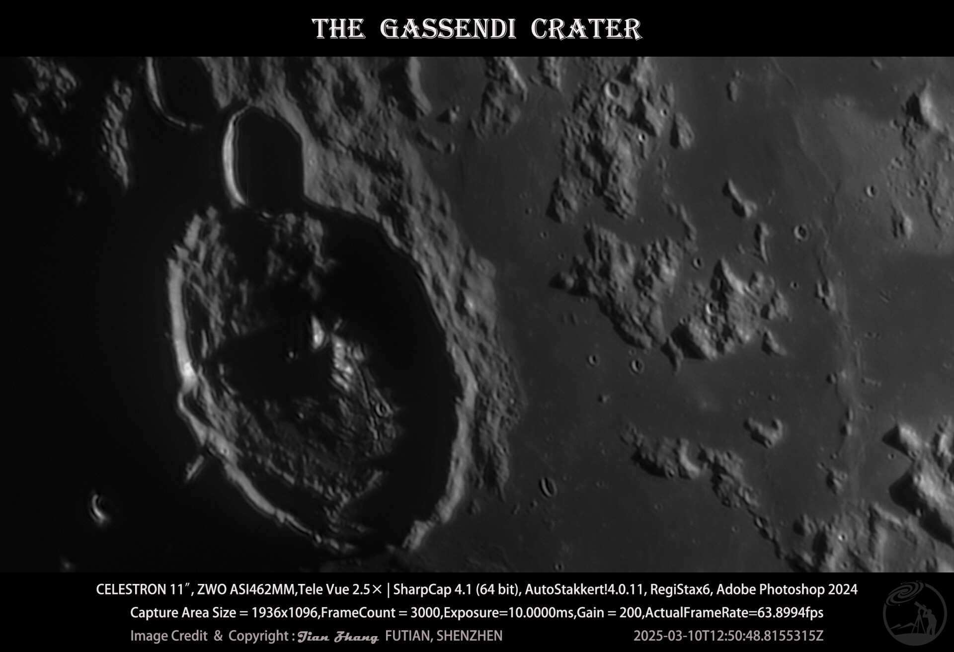 THE GASSENDI CRATER