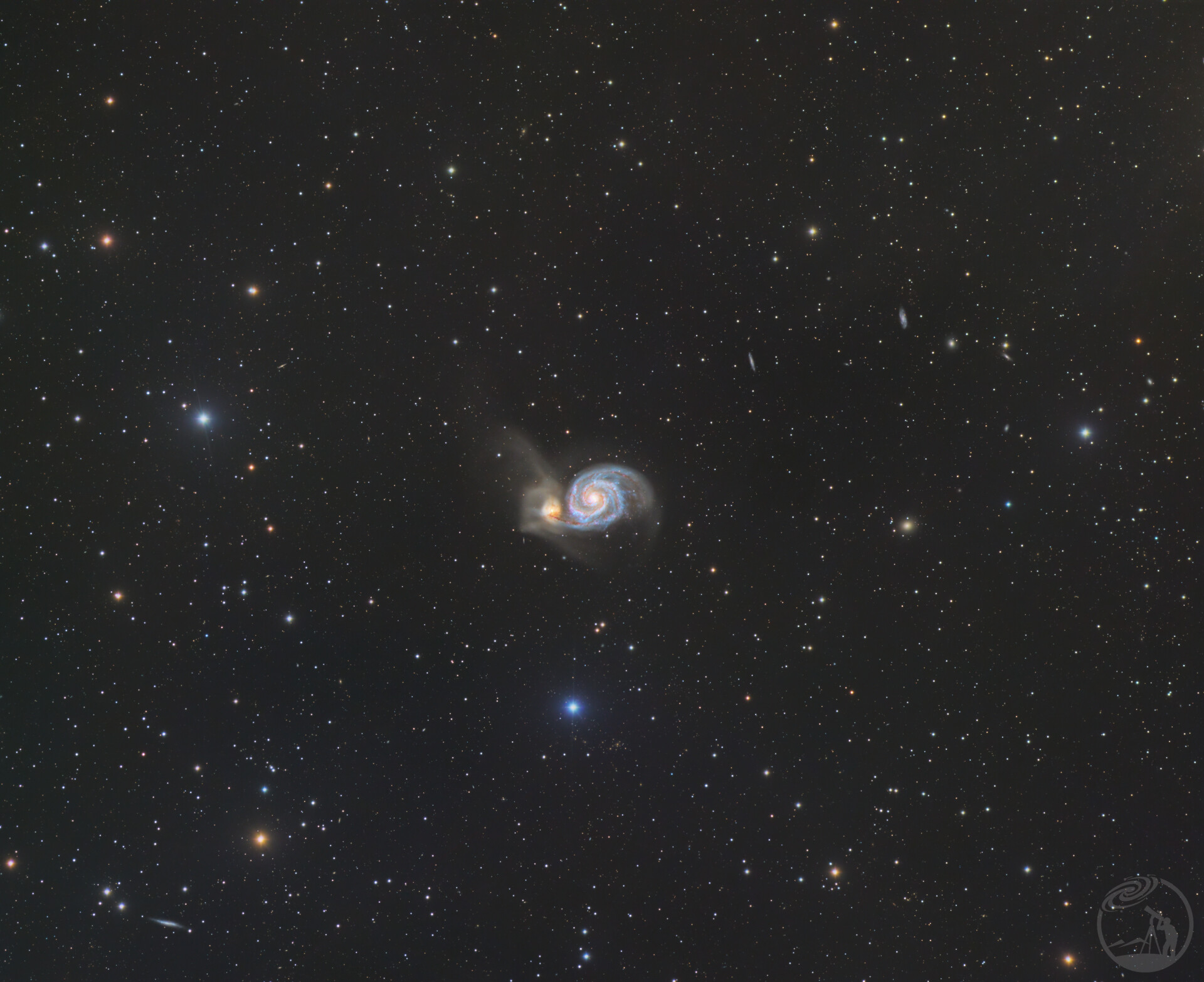M51宇宙小蜗牛