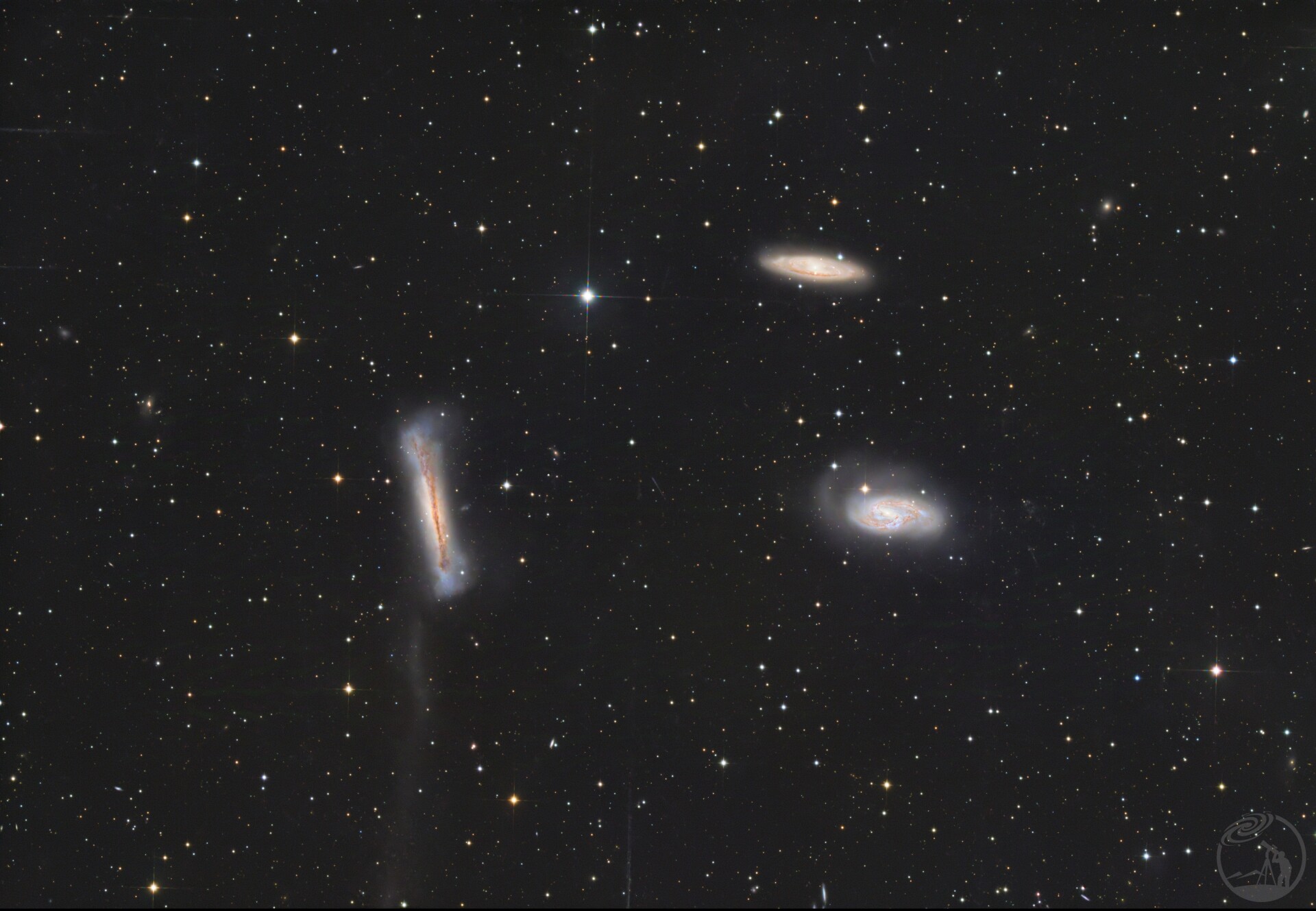 NGC3628/M65/M66｜The Leo Triplet