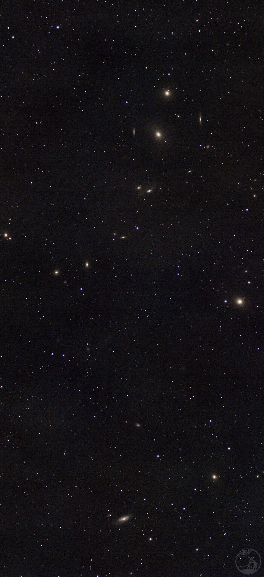 六级区的马卡良星系链
