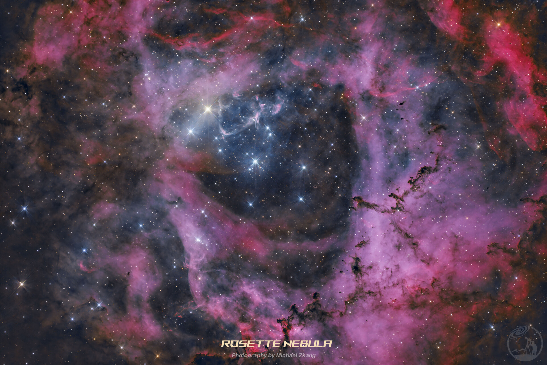 玫瑰星云核心