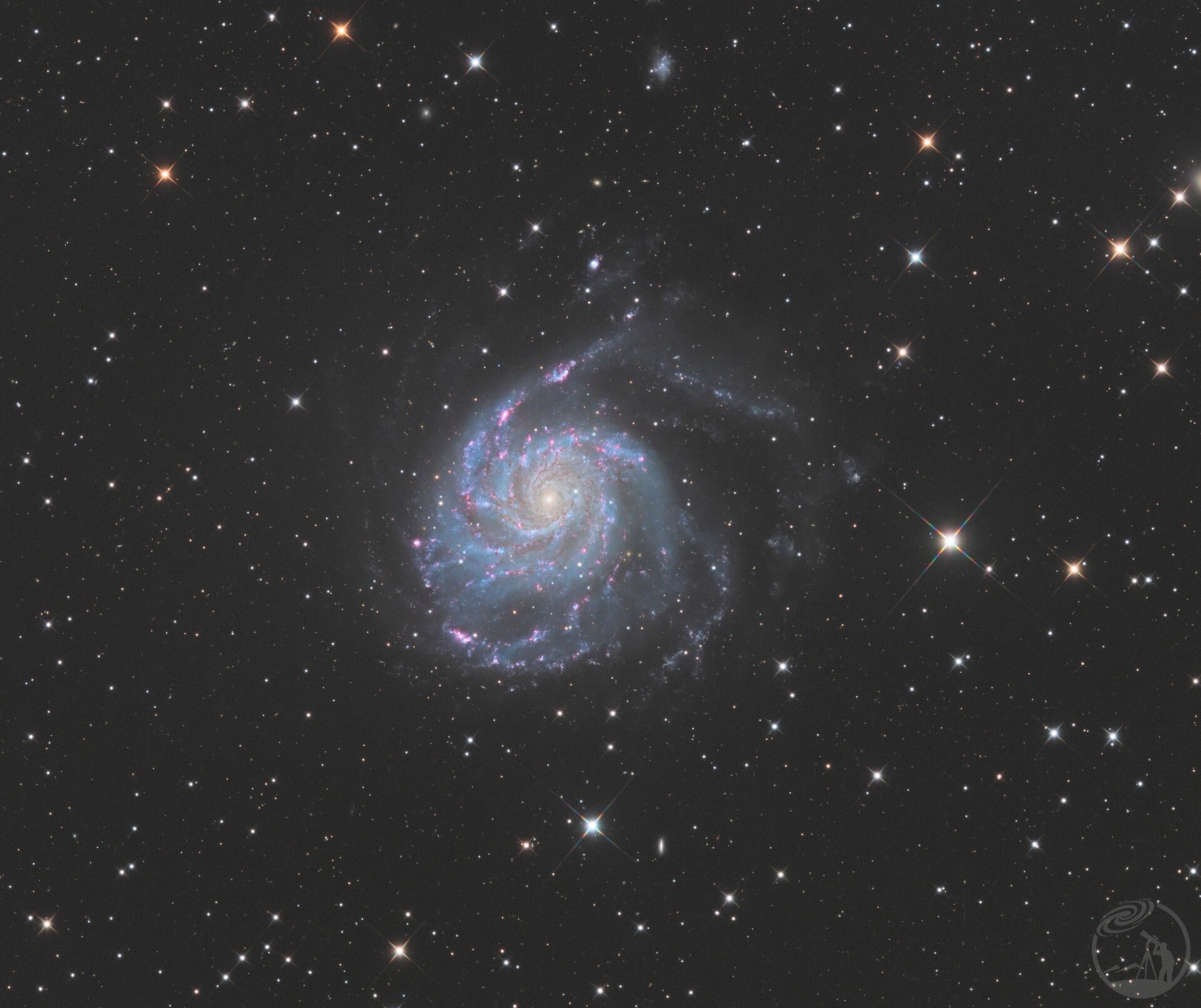 M101风车星系