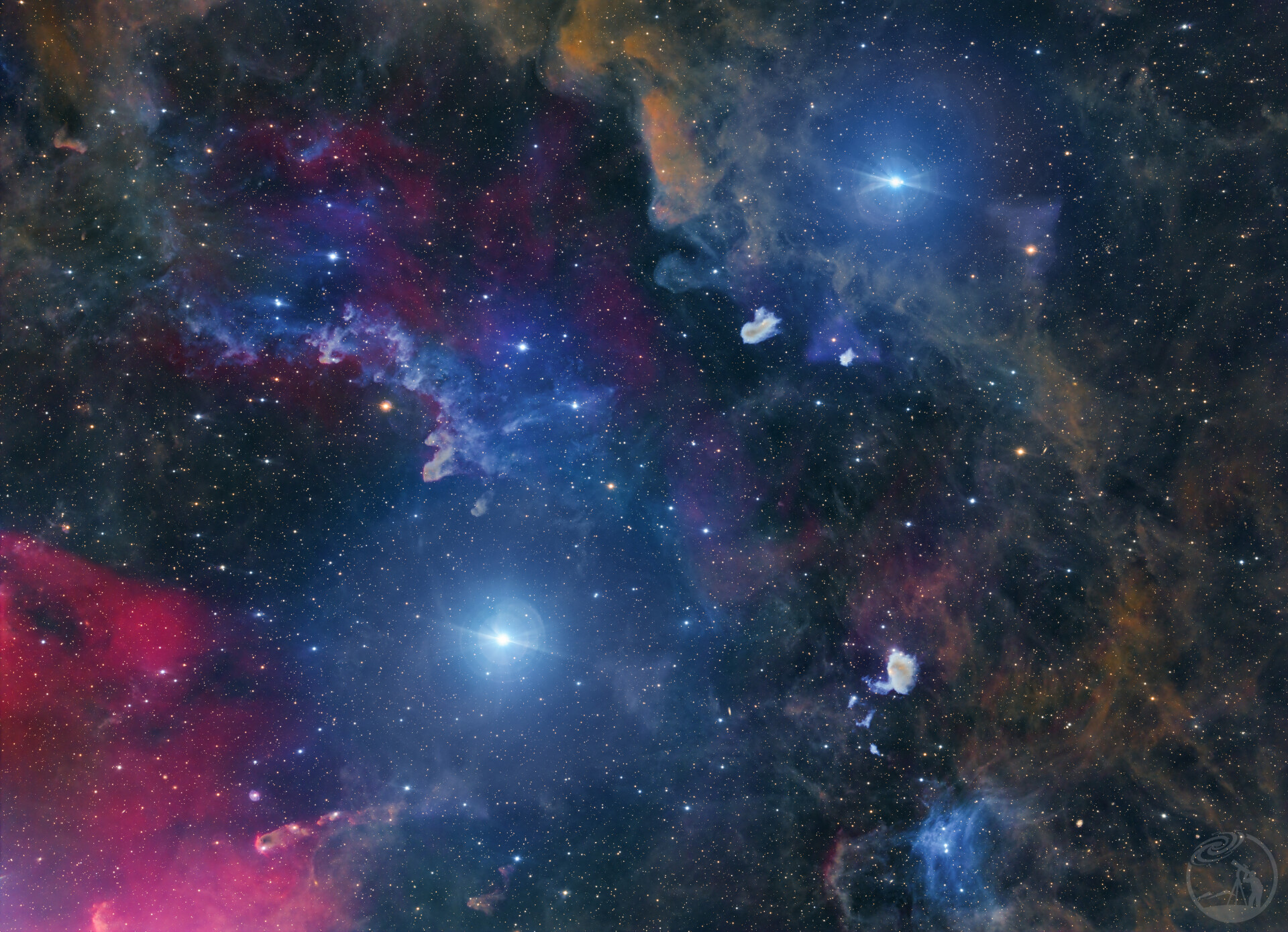 IC426猎户之泪广域