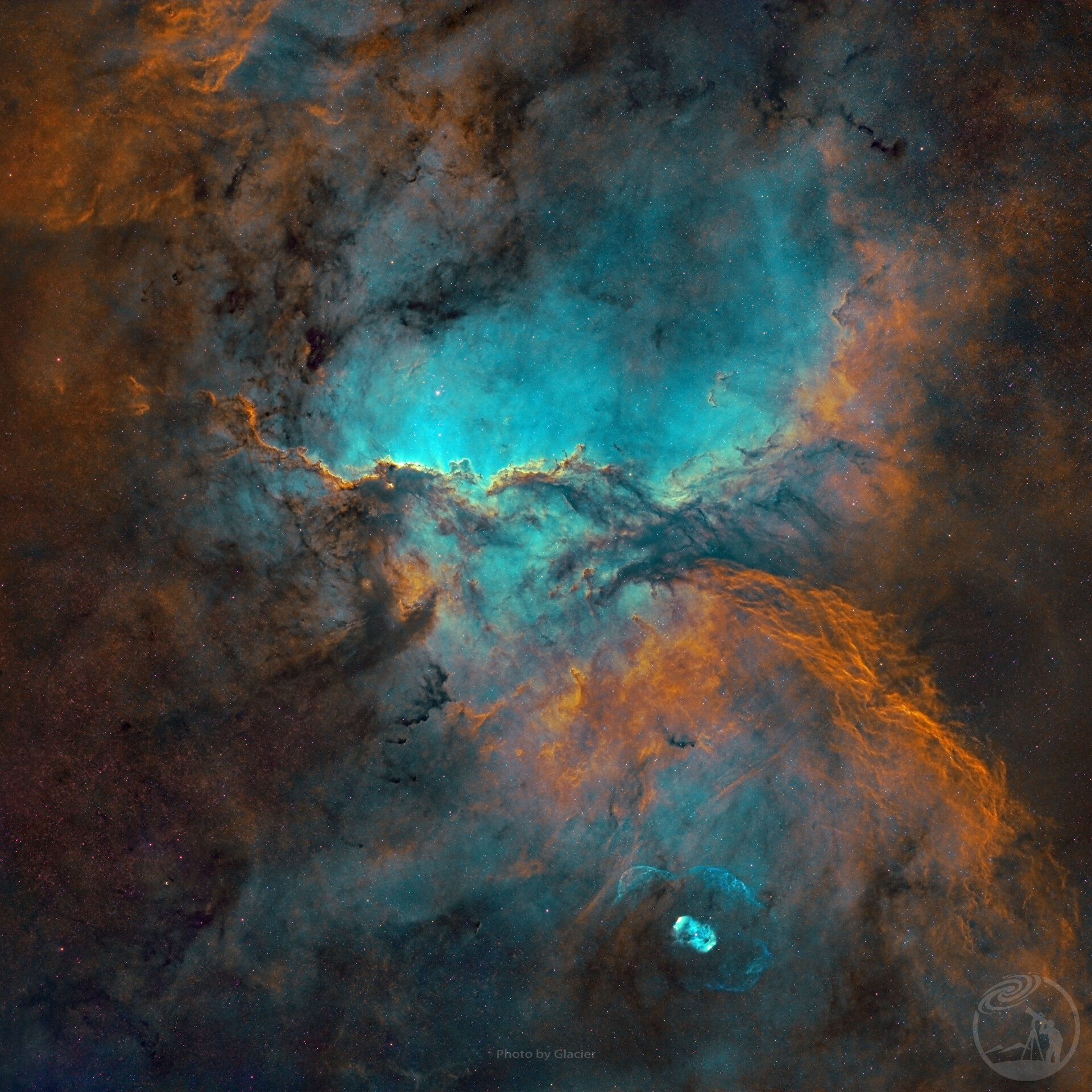 NGC6188天龙座的龙爪
