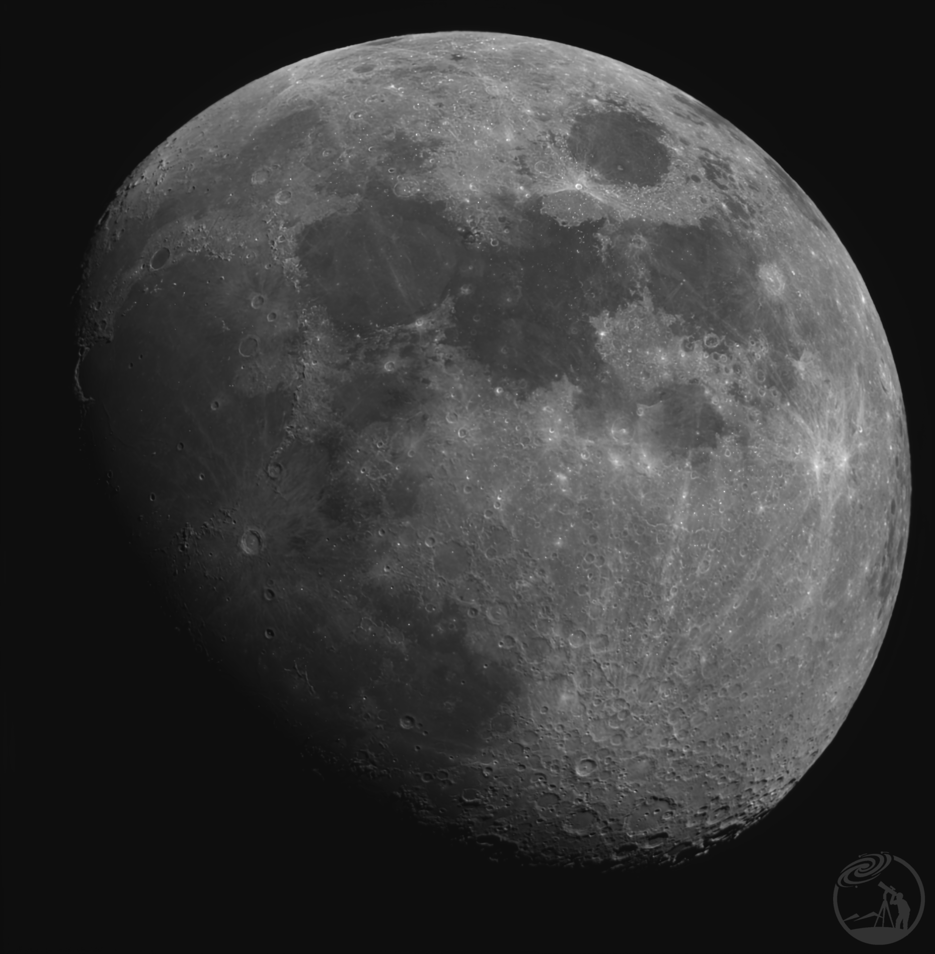 难得晴天，月面+1