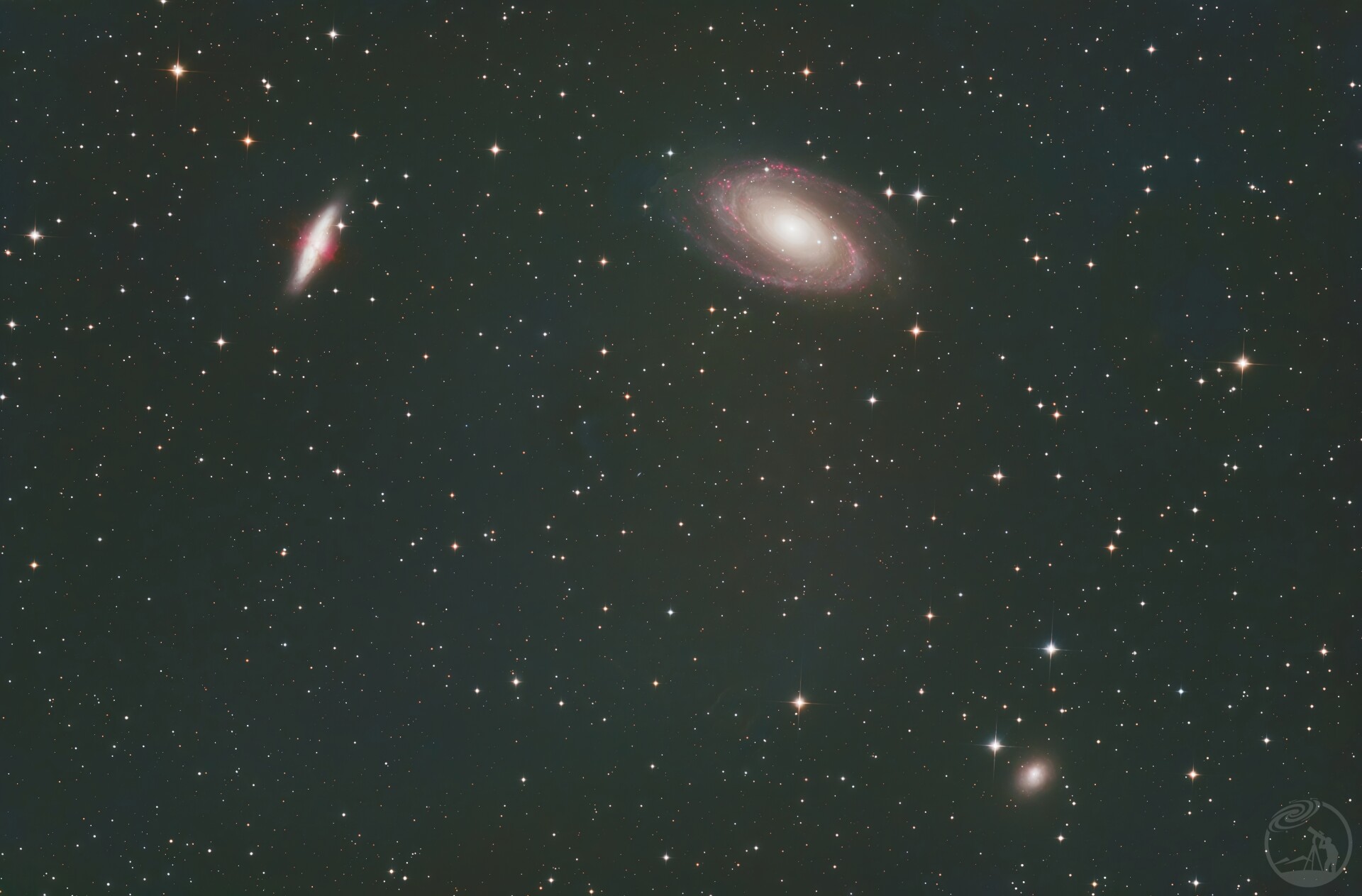 M81 M82 NGC3077